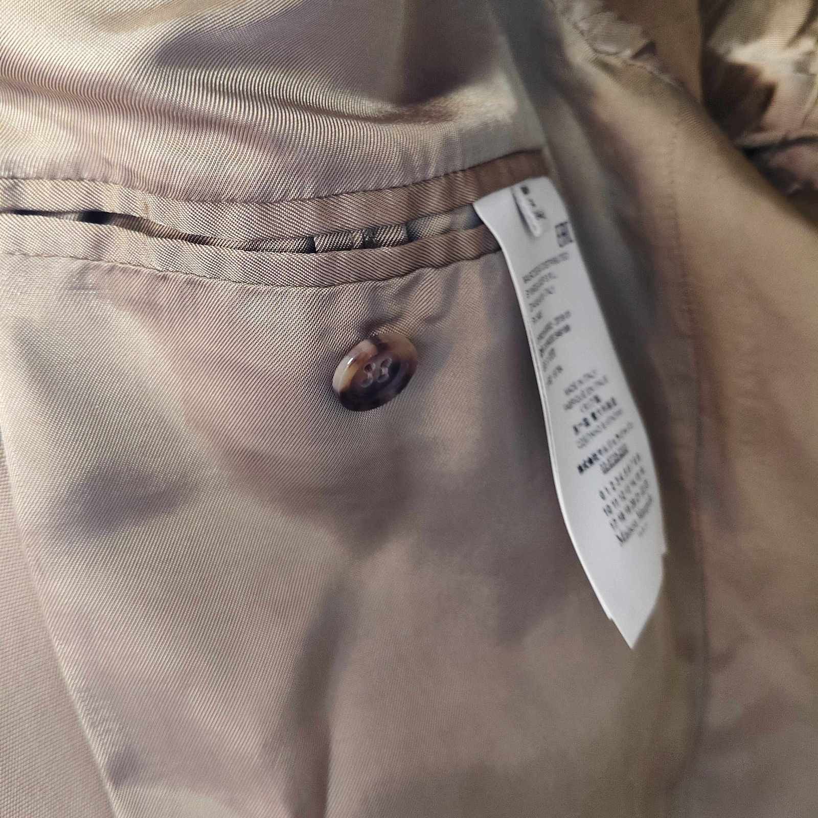 Maison Margiela Maison Margiela Beige Single-Breasted Blazer Size 36 Size XS / US 0-2 / IT 36-38 - 9 Thumbnail