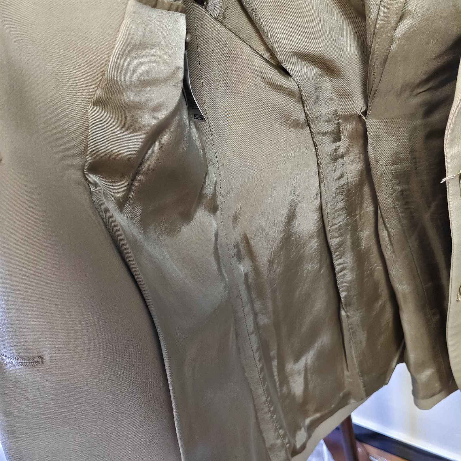 Maison Margiela Maison Margiela Beige Single-Breasted Blazer Size 36 Size XS / US 0-2 / IT 36-38 - 7 Thumbnail