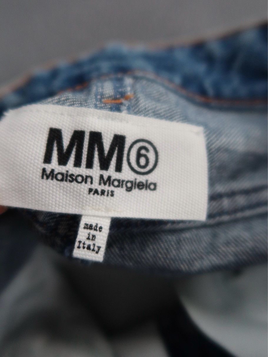MM6 MM6 Maison Margiela Denim Midi Skirt Size 38 Size 26" / US 2 / IT 38 - 3 Thumbnail