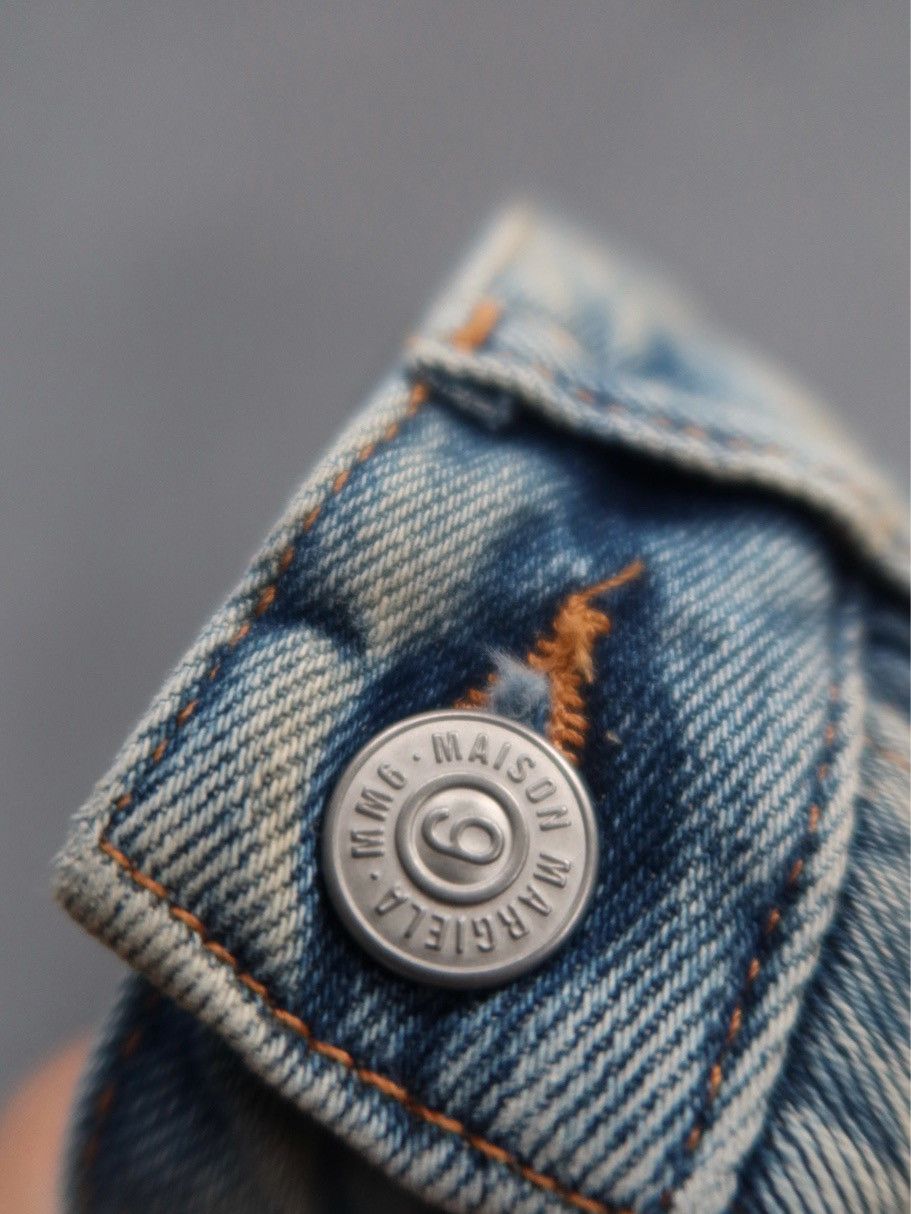 MM6 MM6 Maison Margiela Denim Midi Skirt Size 38 Size 26" / US 2 / IT 38 - 7 Thumbnail