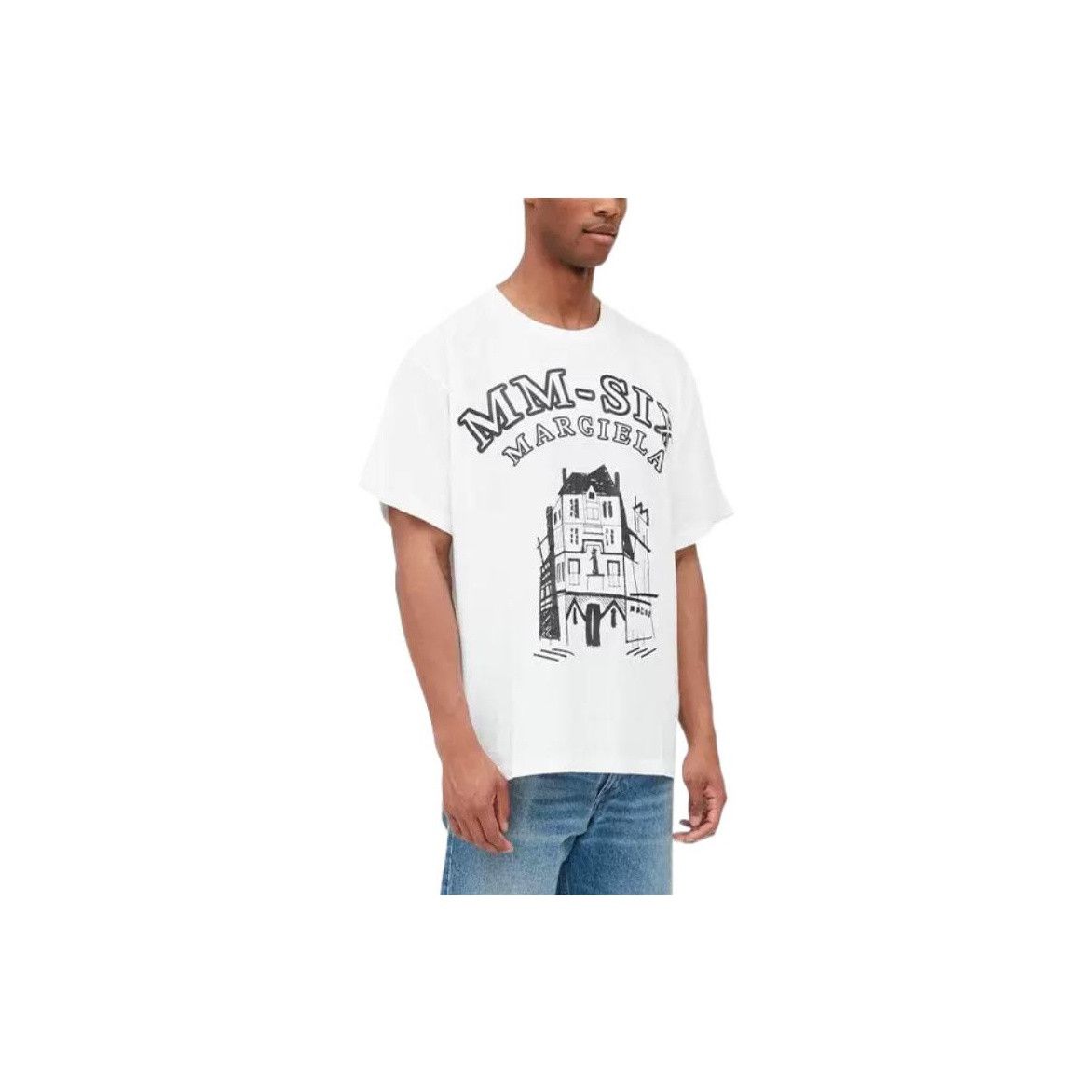 MM6 MM6 Maison Margiela House Graphic T-Shirt Size XS Size US XS / EU 42 / 0 - 8 Thumbnail