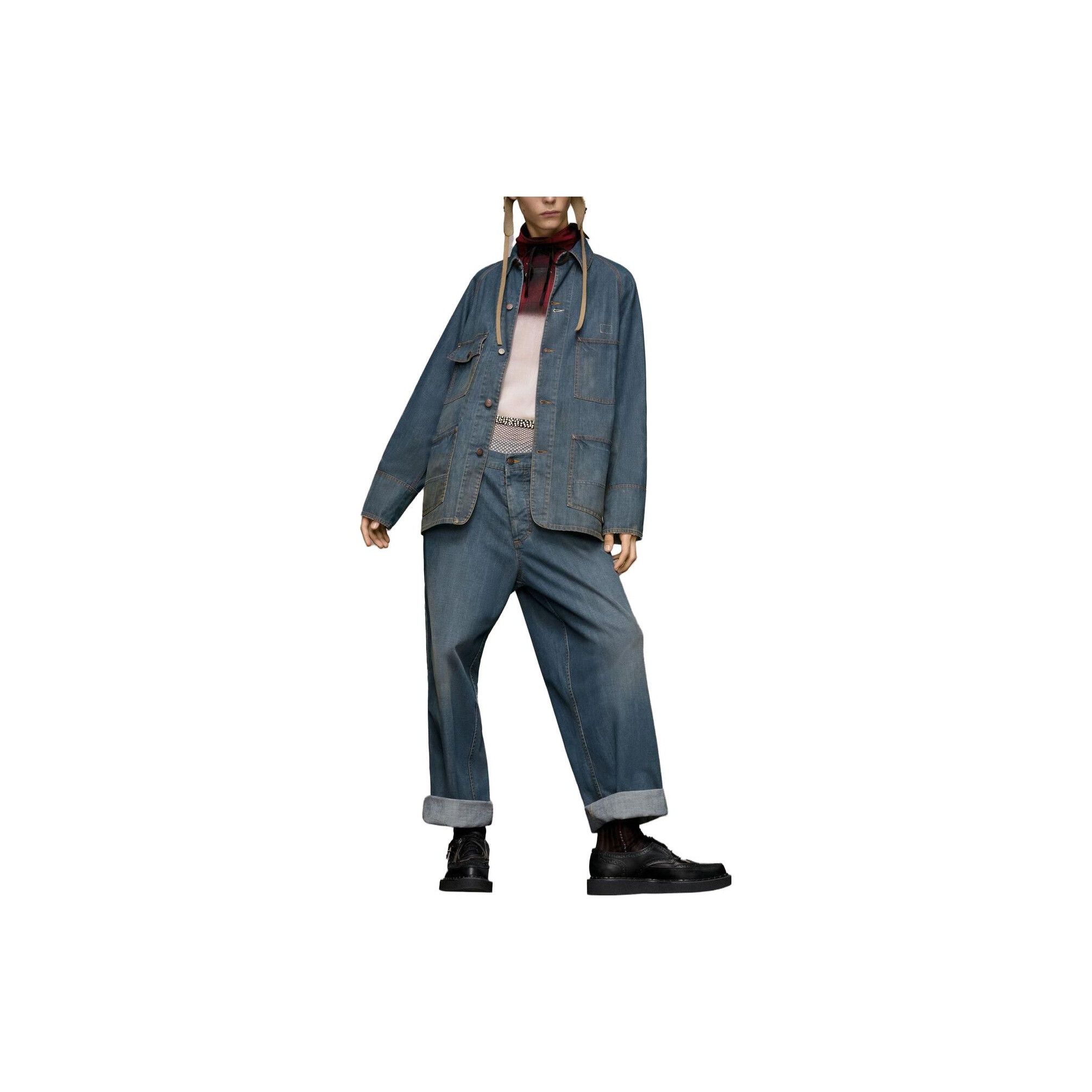 Maison Margiela Maison Margiela Cotton Denim Jacket Size 48 Size US M / EU 48-50 / 2 - 15 Thumbnail
