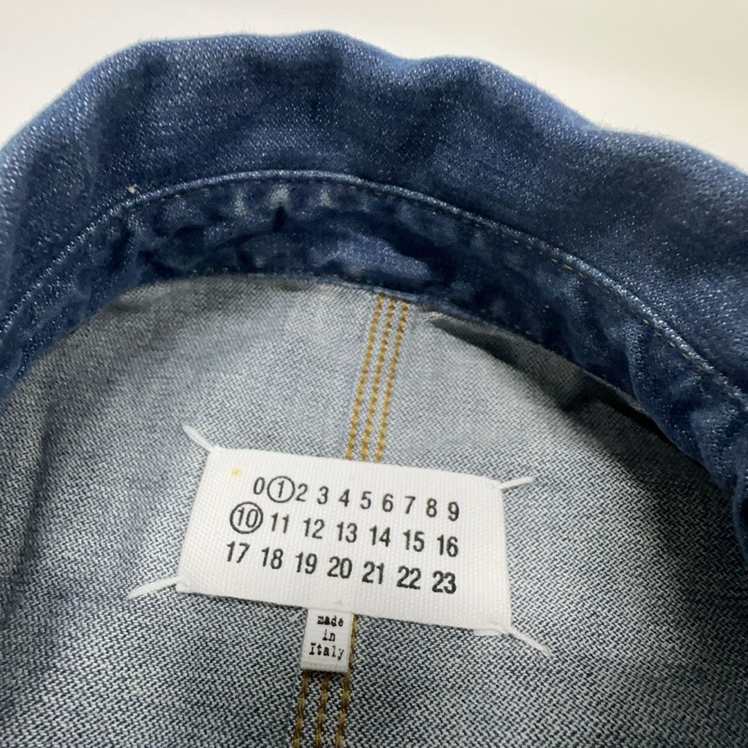 Maison Margiela Maison Margiela Cotton Denim Jacket Size 48 Size US M / EU 48-50 / 2 - 3 Thumbnail