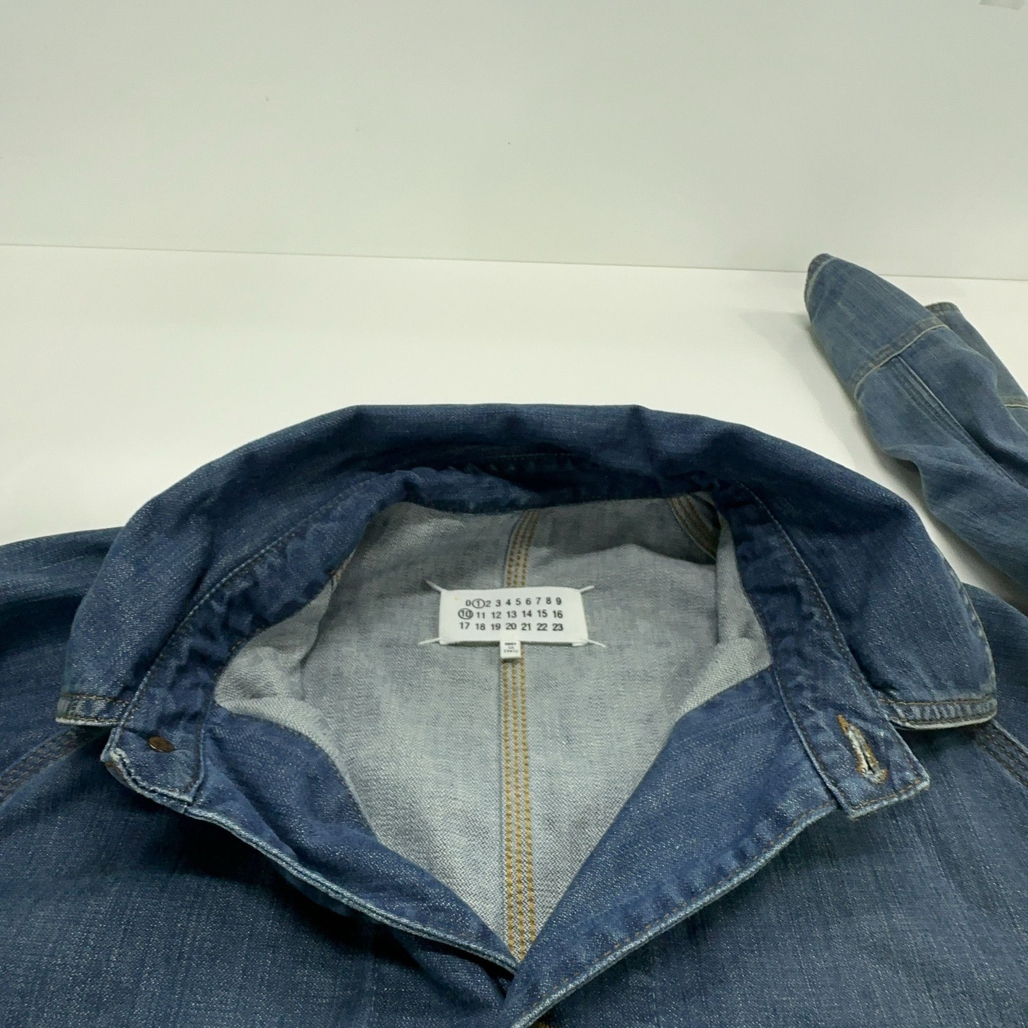Maison Margiela Maison Margiela Cotton Denim Jacket Size 48 Size US M / EU 48-50 / 2 - 6 Thumbnail