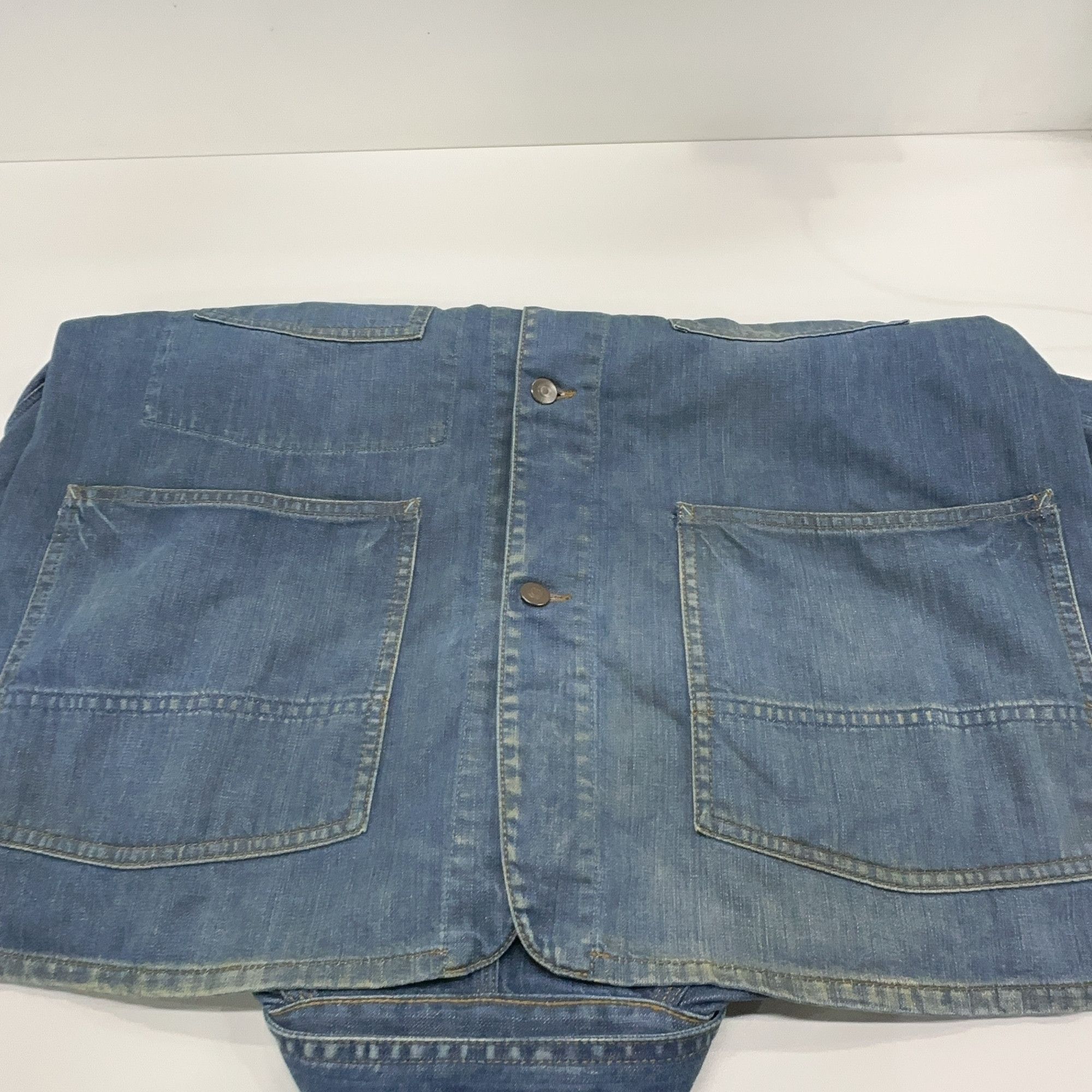 Maison Margiela Maison Margiela Cotton Denim Jacket Size 48 Size US M / EU 48-50 / 2 - 9 Thumbnail