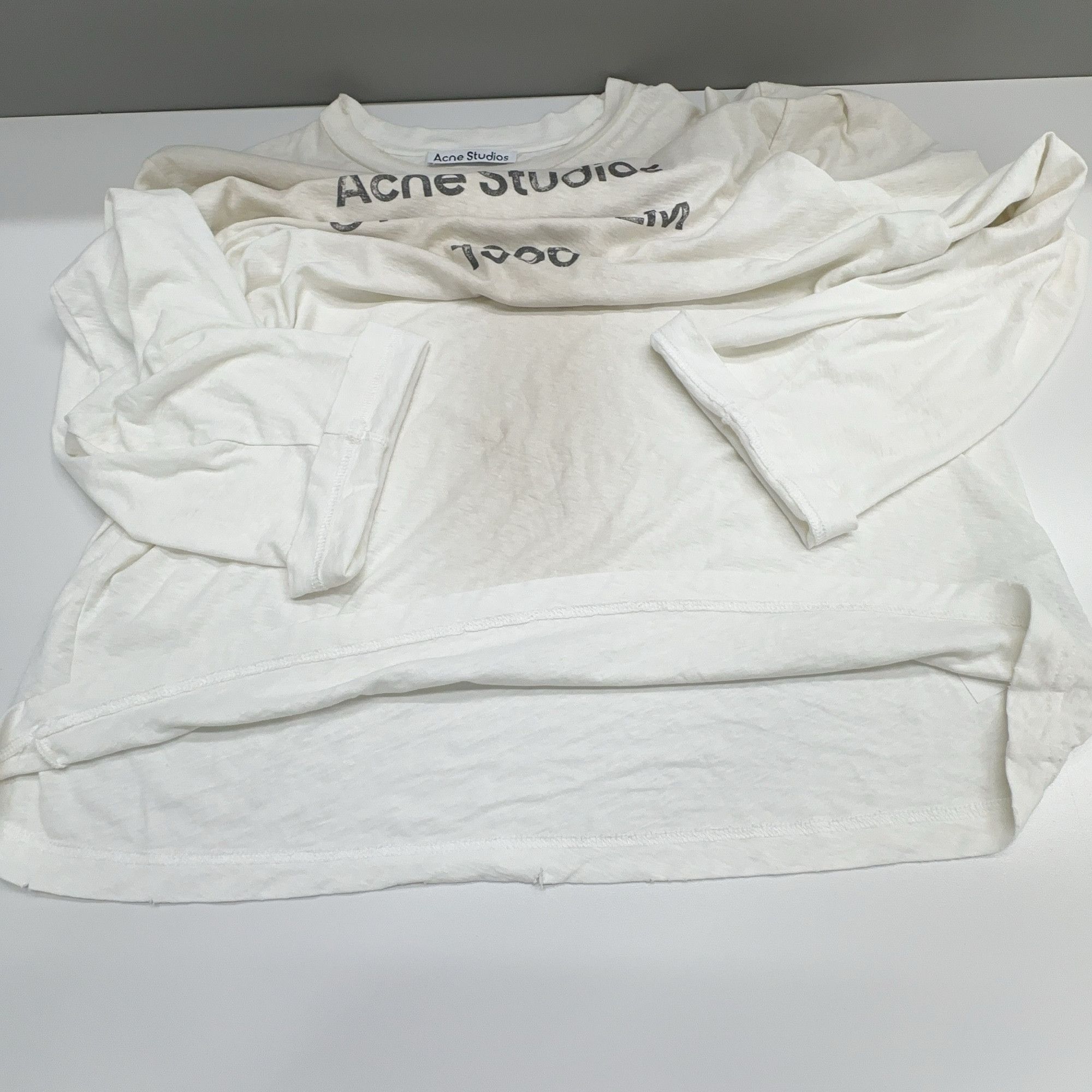 Acne Studios Acne Studios 1996 Stockholm Long Sleeve T-Shirt Size M Size US M / EU 48-50 / 2 - 7 Thumbnail