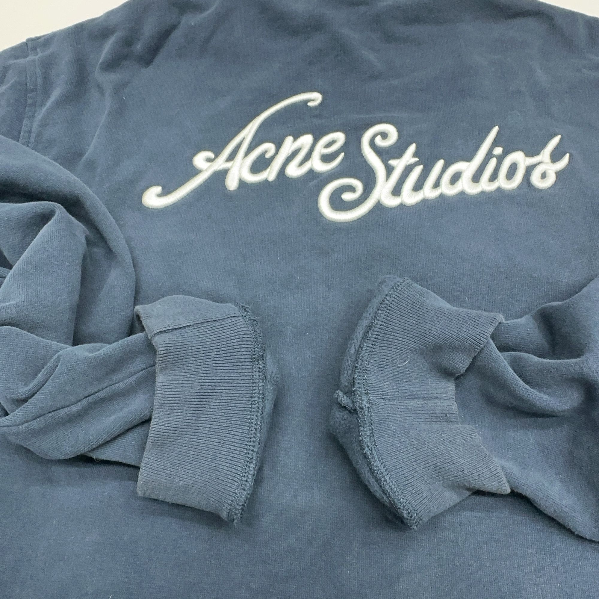 Acne Studios Acne Studios Embroidered Logo Zip Jacket Size XL Size US XL / EU 56 / 4 - 13 Thumbnail
