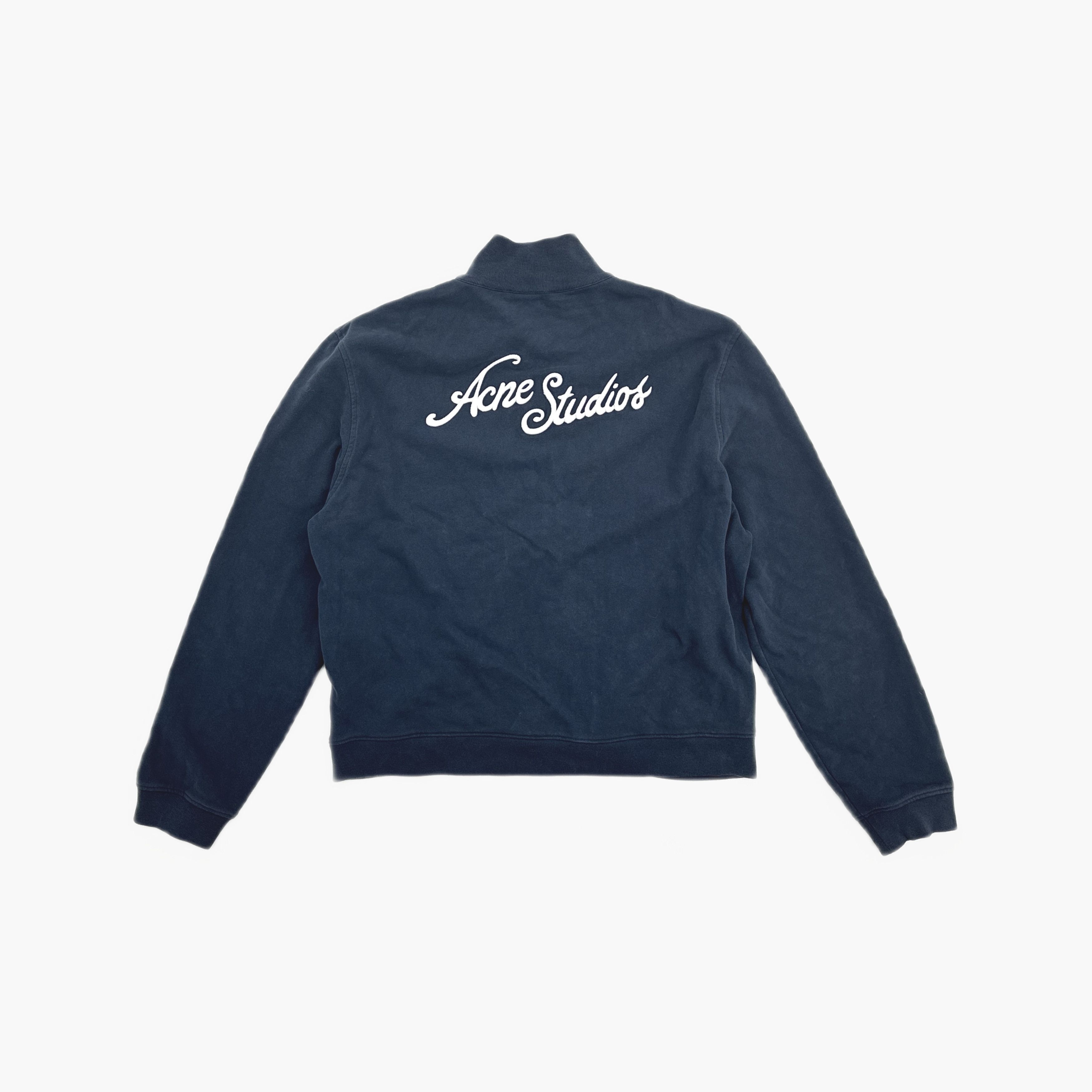 Acne Studios Acne Studios Embroidered Logo Zip Jacket Size XL Size US XL / EU 56 / 4 - 2 Thumbnail