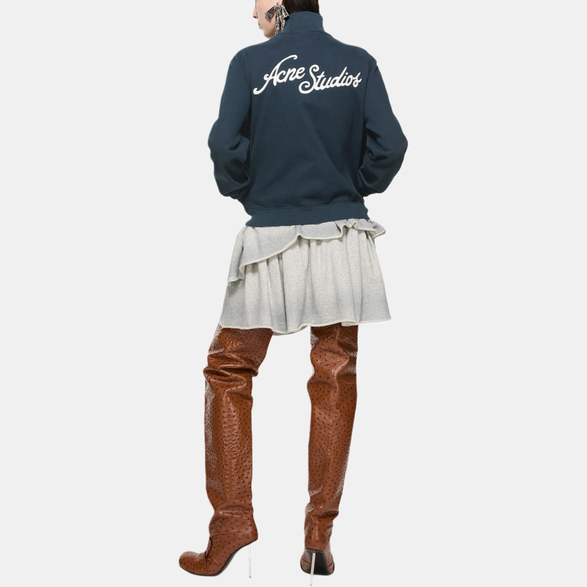 Acne Studios Acne Studios Embroidered Logo Zip Jacket Size XL Size US XL / EU 56 / 4 - 14 Thumbnail
