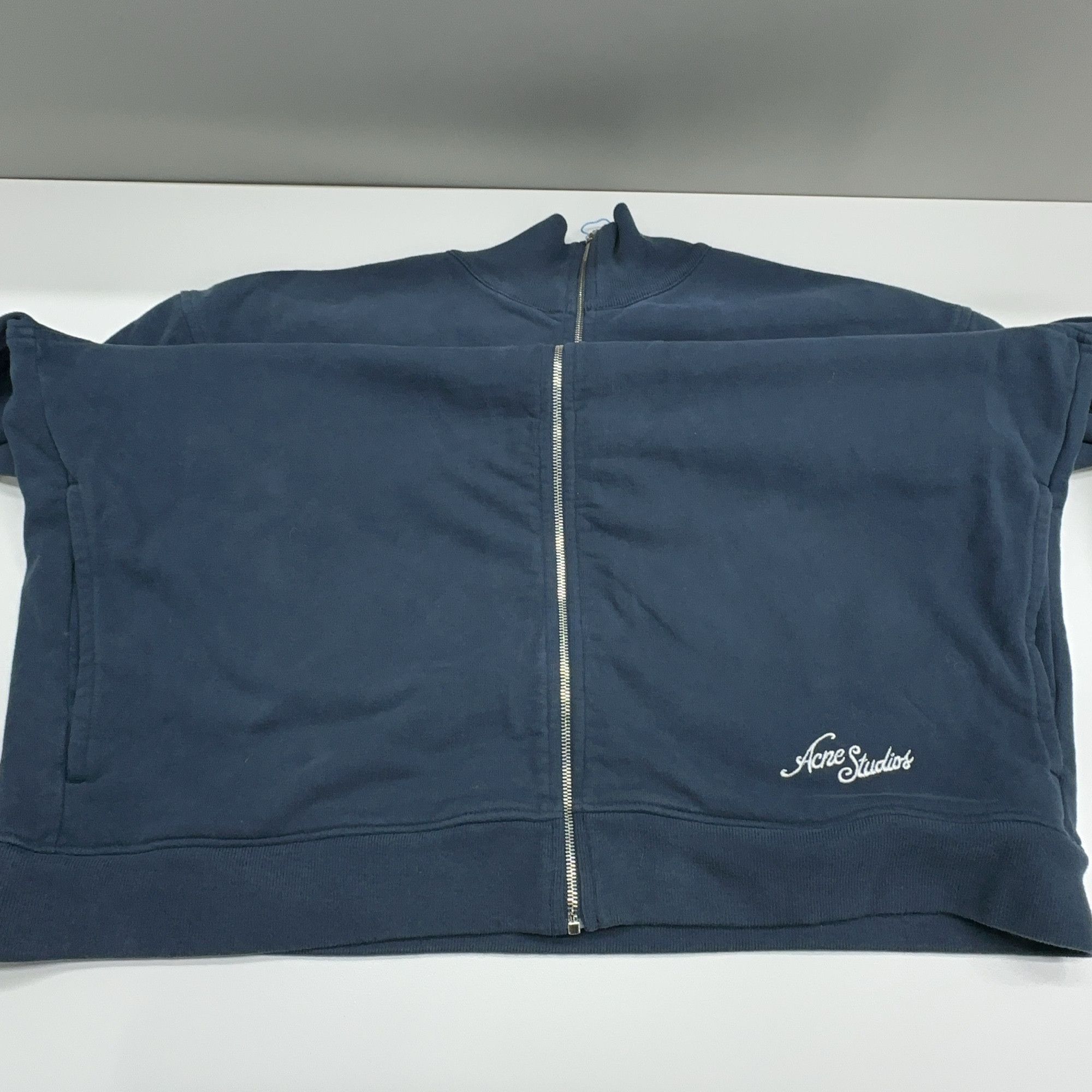 Acne Studios Acne Studios Embroidered Logo Zip Jacket Size XL Size US XL / EU 56 / 4 - 9 Thumbnail