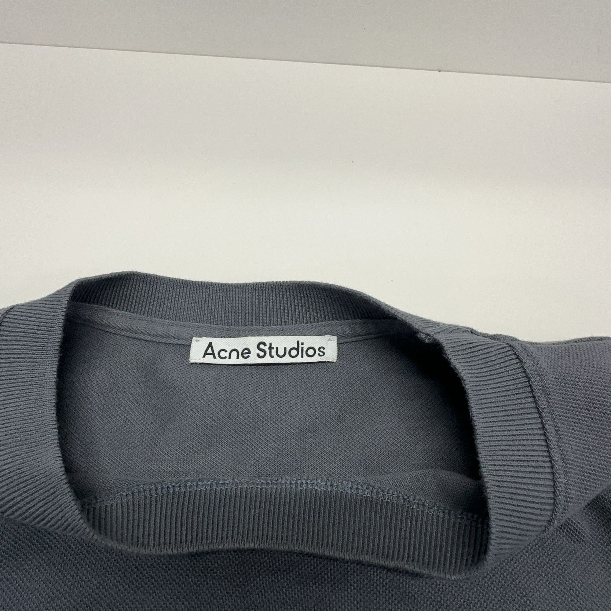 Acne Studios Acne Studios Logo Long Sleeve T-Shirt Size M Size US M / EU 48-50 / 2 - 5 Thumbnail