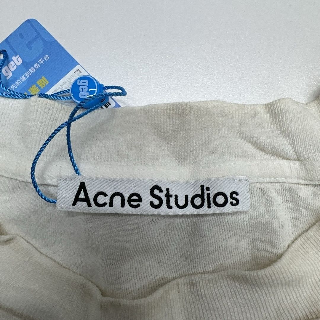 Acne Studios Acne Studios Stockholm Logo Long Sleeve T-Shirt Size S Size US S / EU 44-46 / 1 - 4 Thumbnail