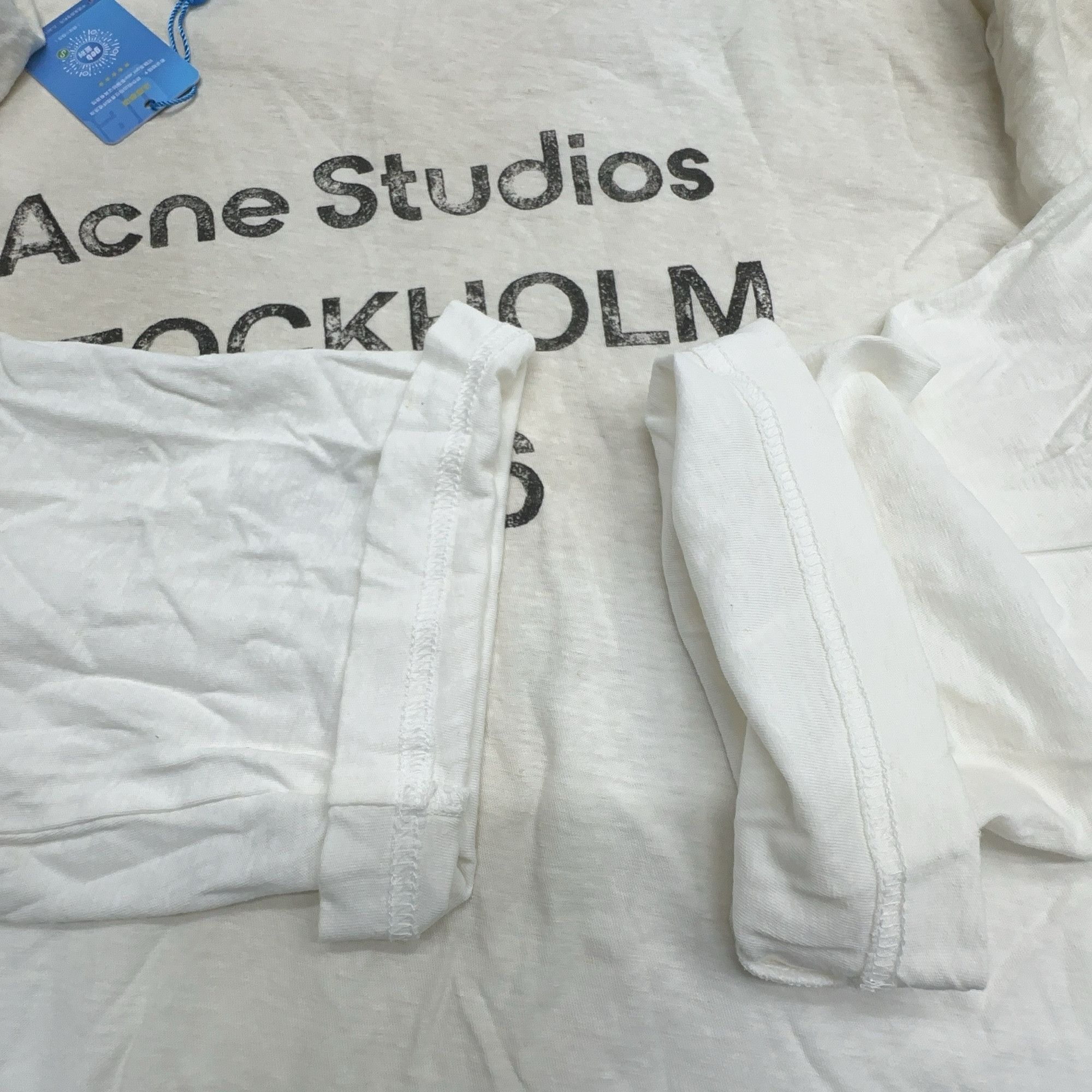 Acne Studios Acne Studios Stockholm Logo Long Sleeve T-Shirt Size S Size US S / EU 44-46 / 1 - 6 Thumbnail
