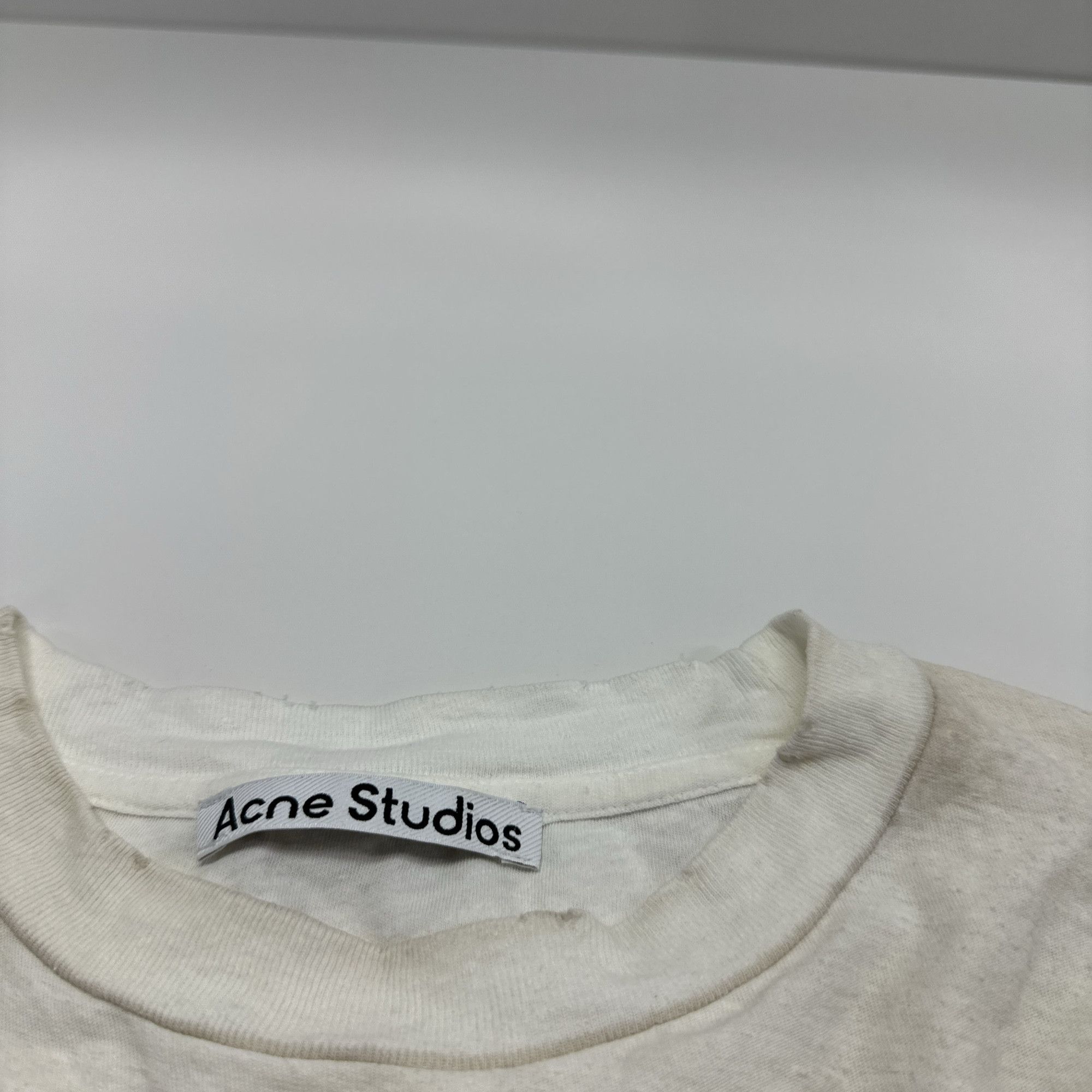 Acne Studios Acne Studios 1996 Logo Print Long Sleeve T-Shirt US S Size US S / EU 44-46 / 1 - 3 Thumbnail