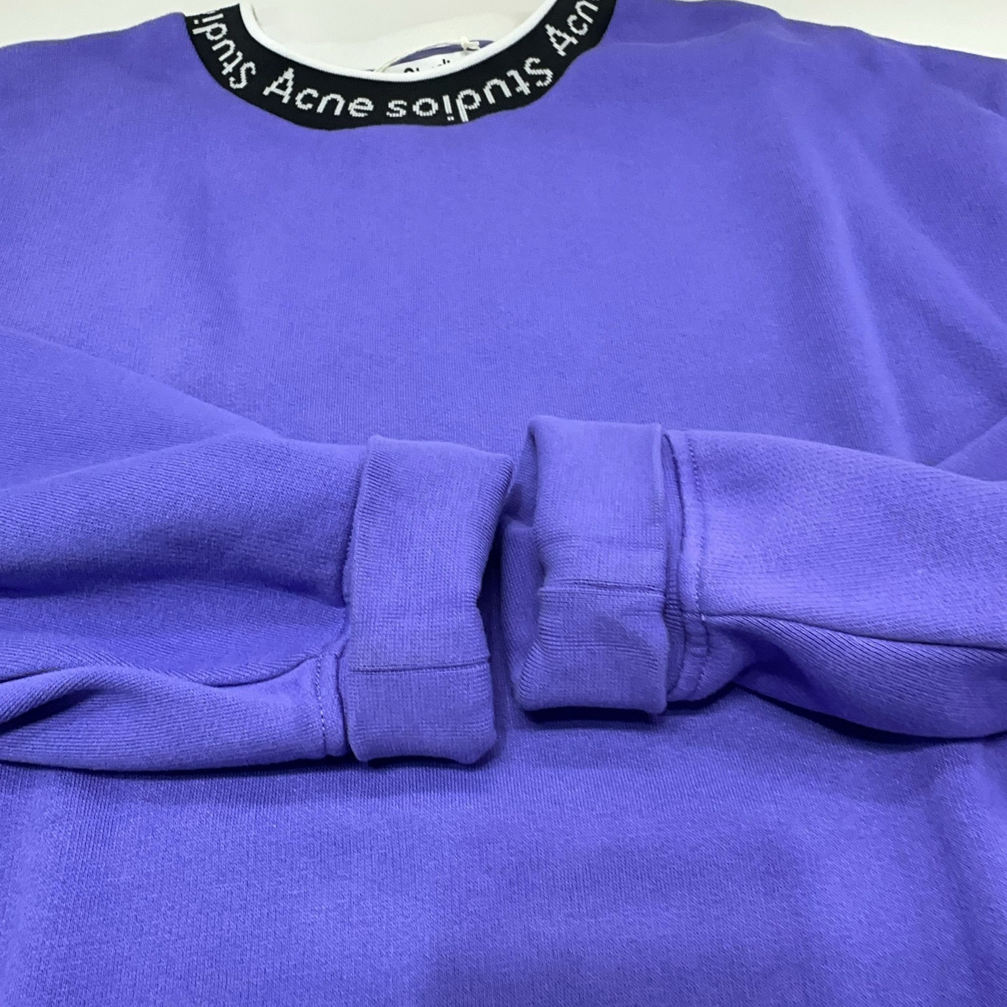 Acne Studios Acne Studios Logo Collar Sweatshirt Size M Size US M / EU 48-50 / 2 - 7 Thumbnail