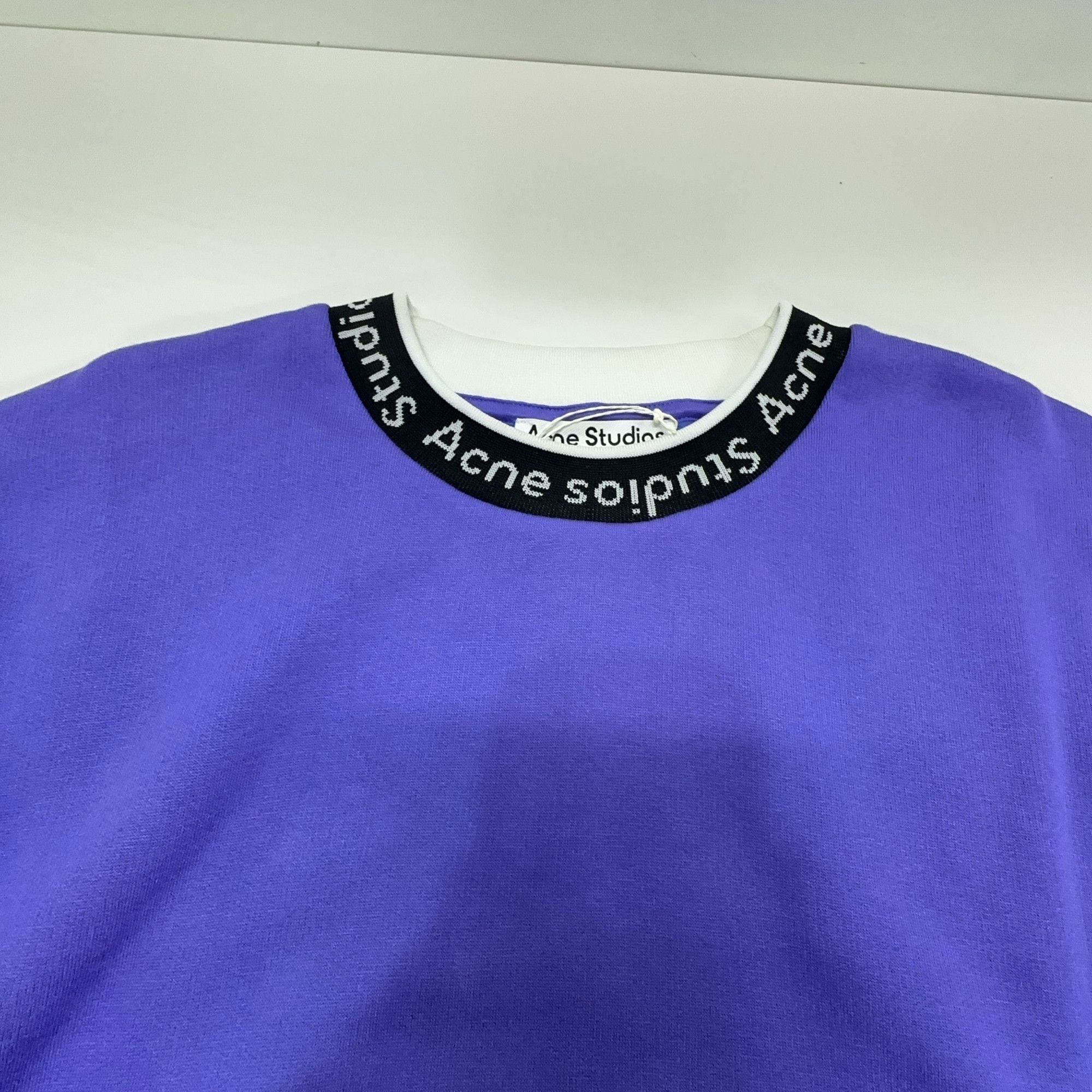 Acne Studios Acne Studios Logo Collar Sweatshirt Size M Size US M / EU 48-50 / 2 - 6 Thumbnail