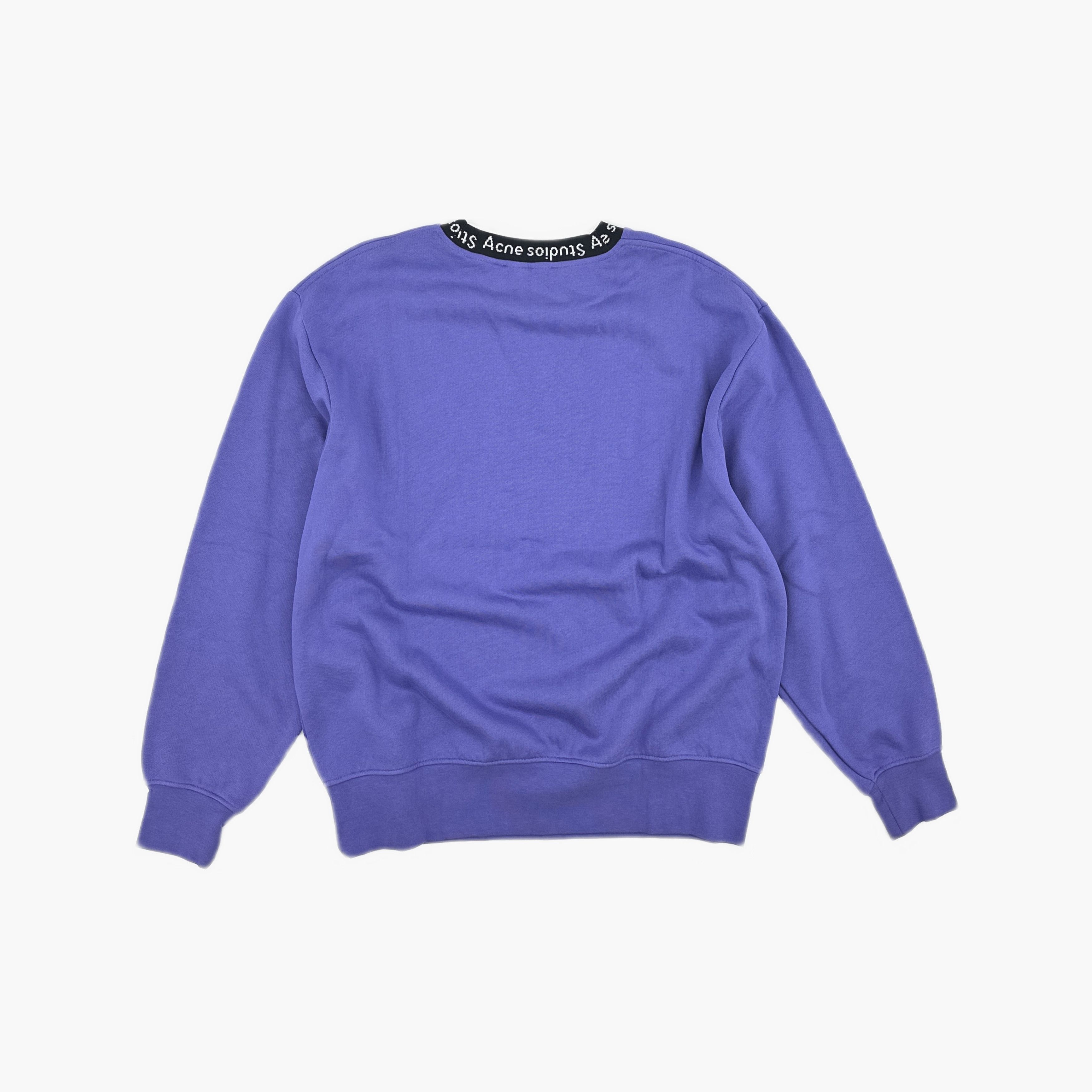 Acne Studios Acne Studios Logo Collar Sweatshirt Size M Size US M / EU 48-50 / 2 - 2 Thumbnail