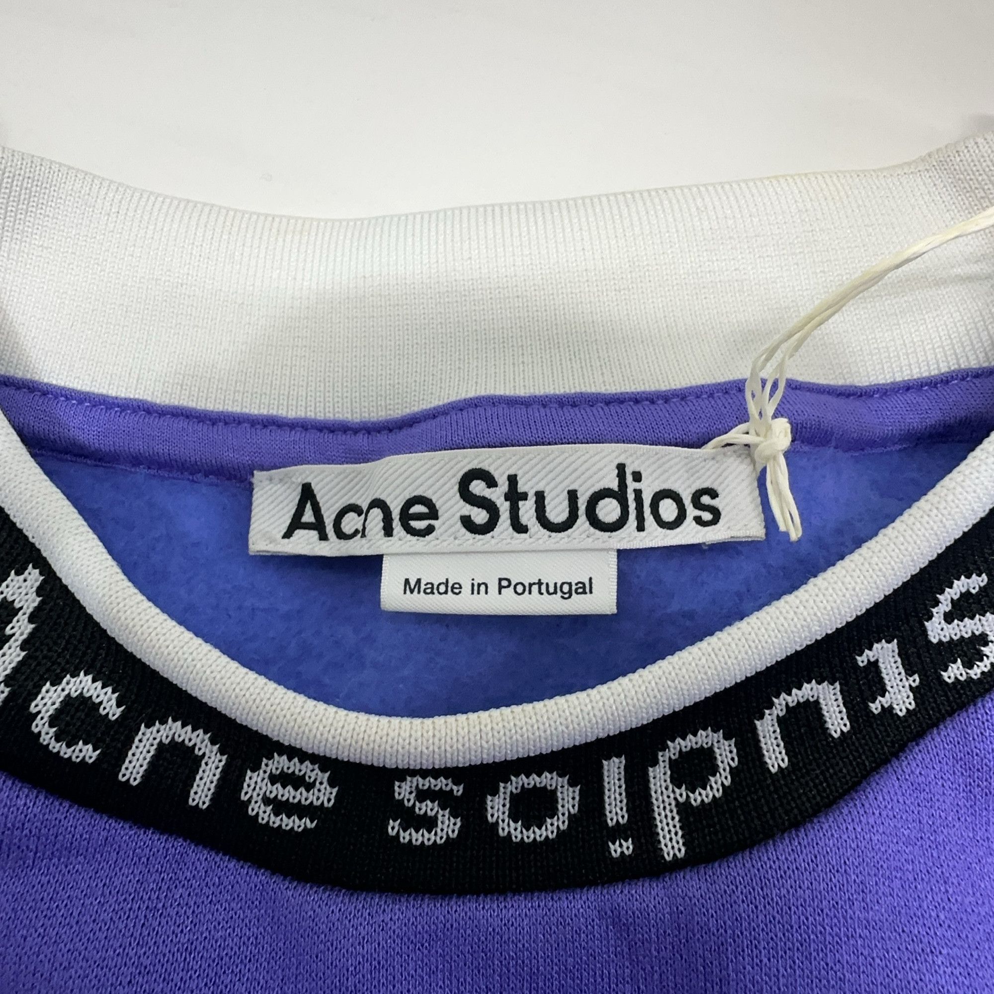 Acne Studios Acne Studios Logo Collar Sweatshirt Size M Size US M / EU 48-50 / 2 - 4 Thumbnail