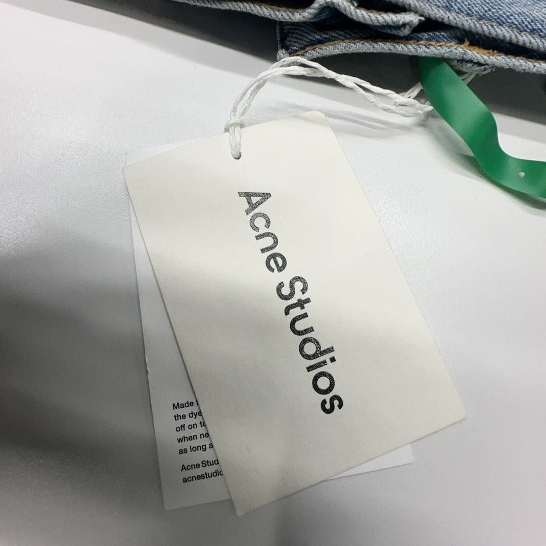 Acne Studios Acne Studios Paint Splatter Denim Maxi Skirt Size 34 Size 24" / US 00 / IT 34 - 3 Thumbnail