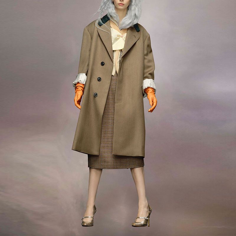 Maison Margiela Maison Margiela Wool Coat Size S Size US S / EU 44-46 / 1 - 7 Thumbnail