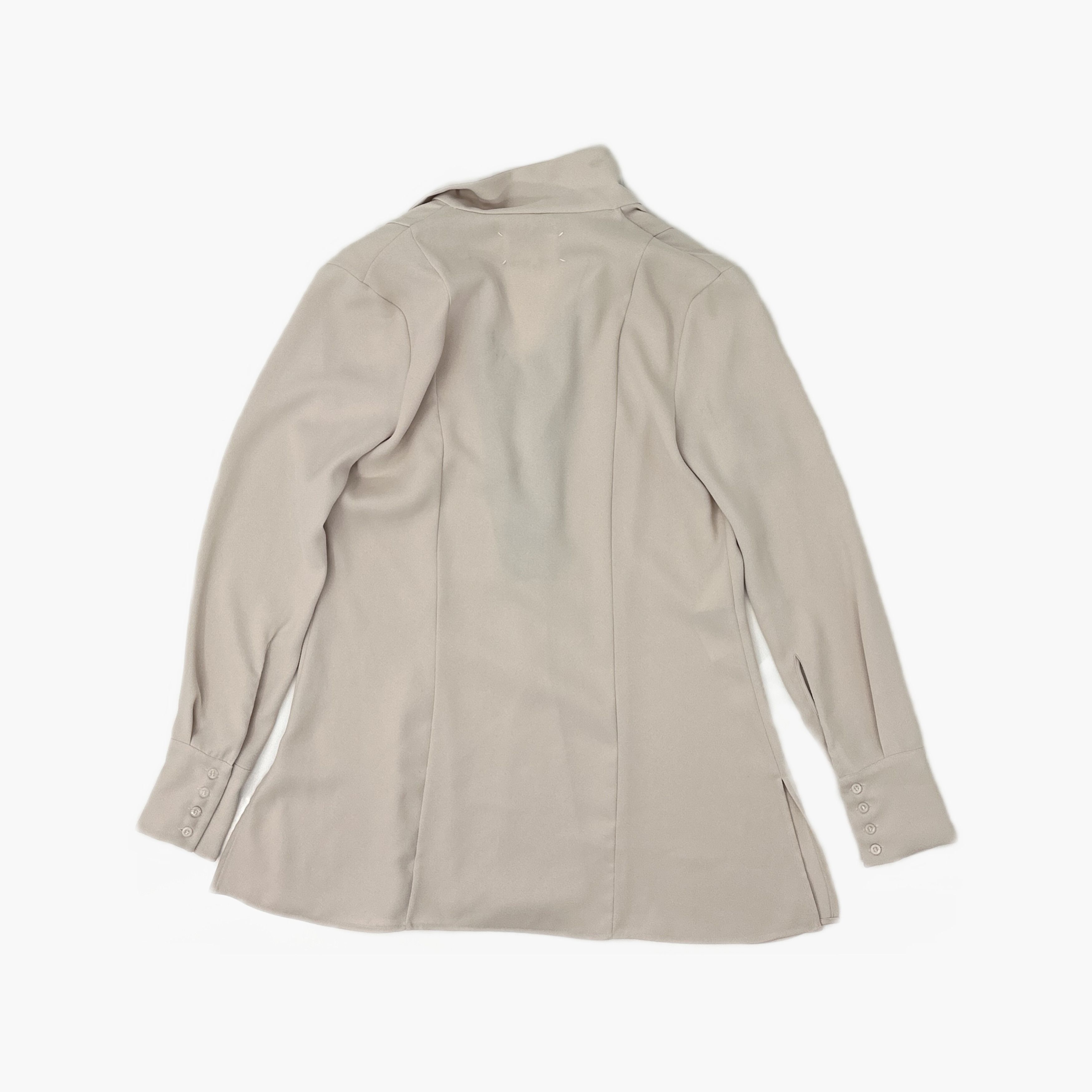 Maison Margiela Maison Margiela Beige Lace Detail Button Up Size 40 Size S / US 4 / IT 40 - 2 Thumbnail