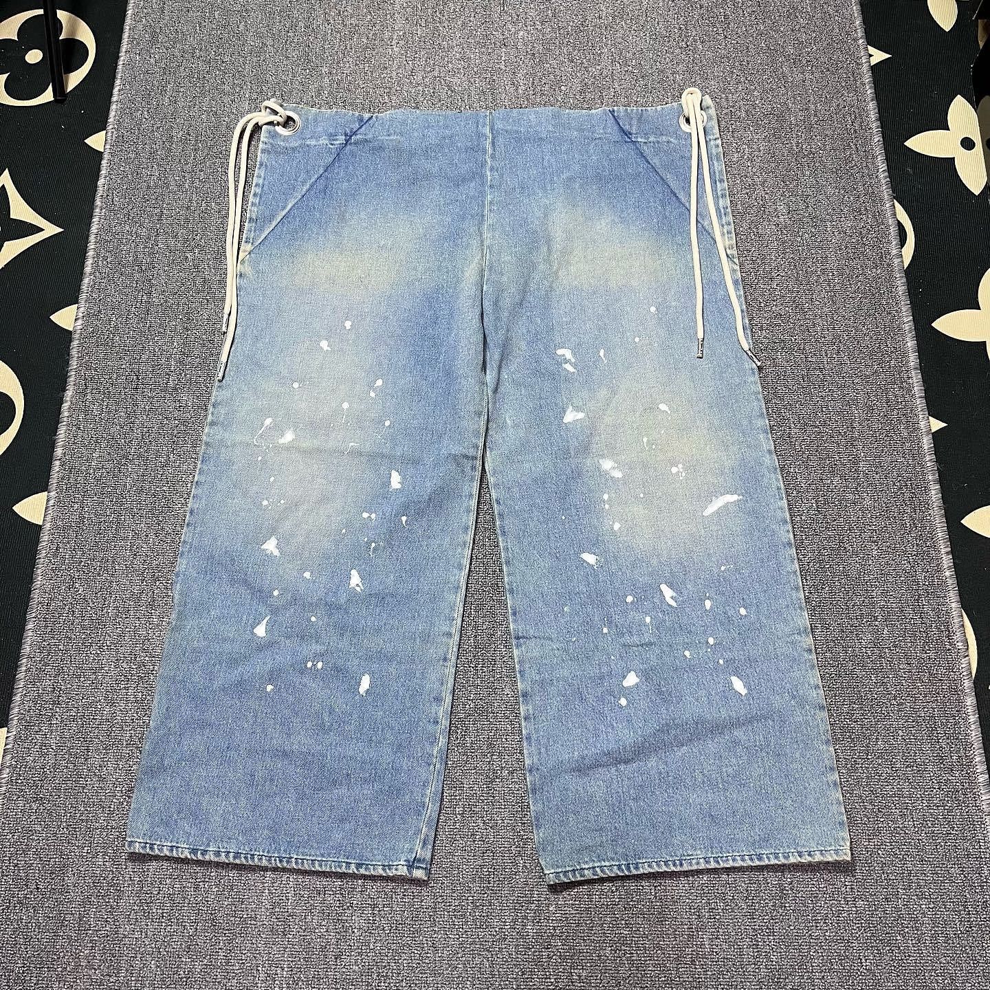 MM6 MM6 Maison Margiela Paint Splatter Jeans Size 38 Size 26" / US 2 / IT 38 - 2 Thumbnail
