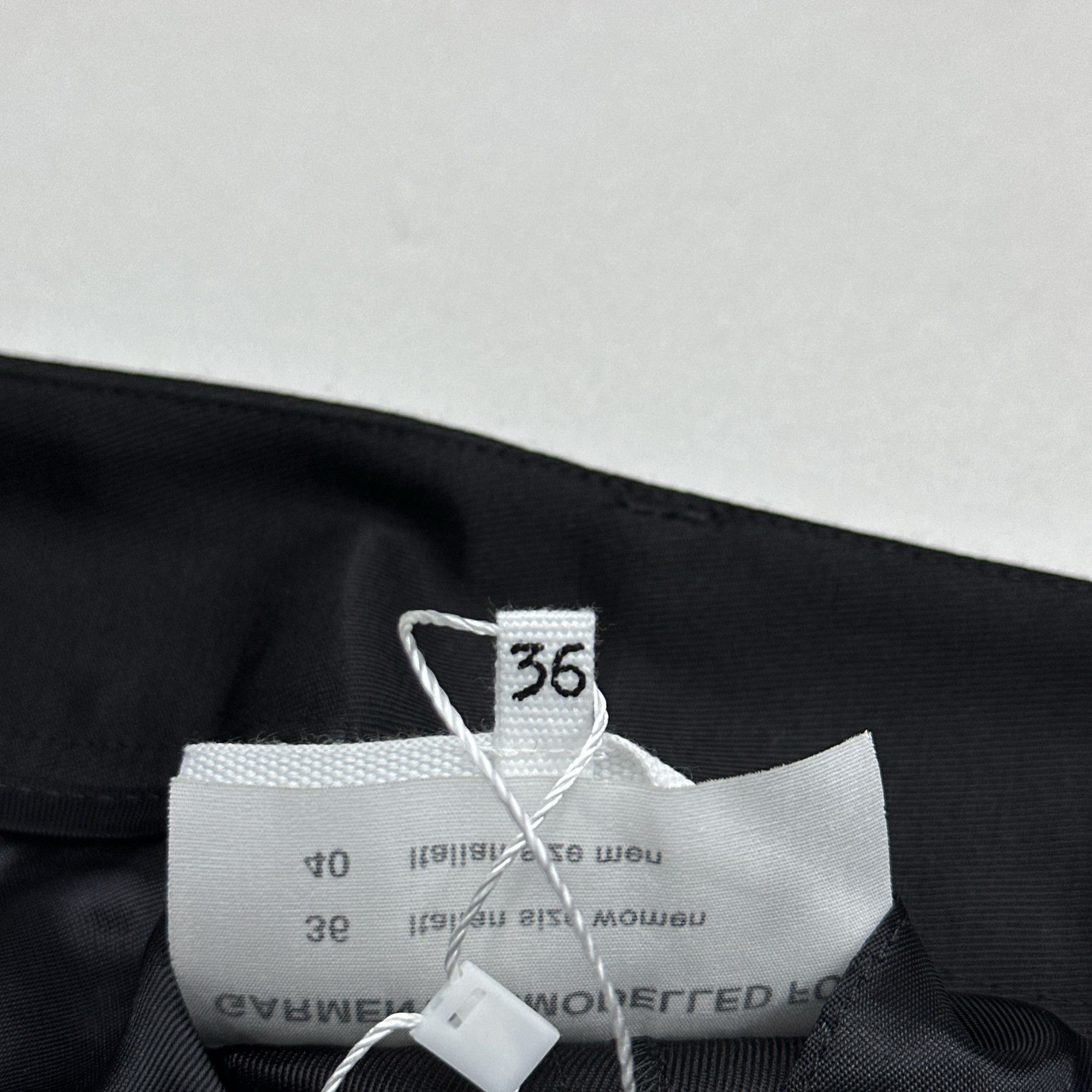 MM6 MM6 Maison Margiela Solid Wide-Leg Pants Size 36 Size 25" / US 0 / IT 36 - 4 Thumbnail