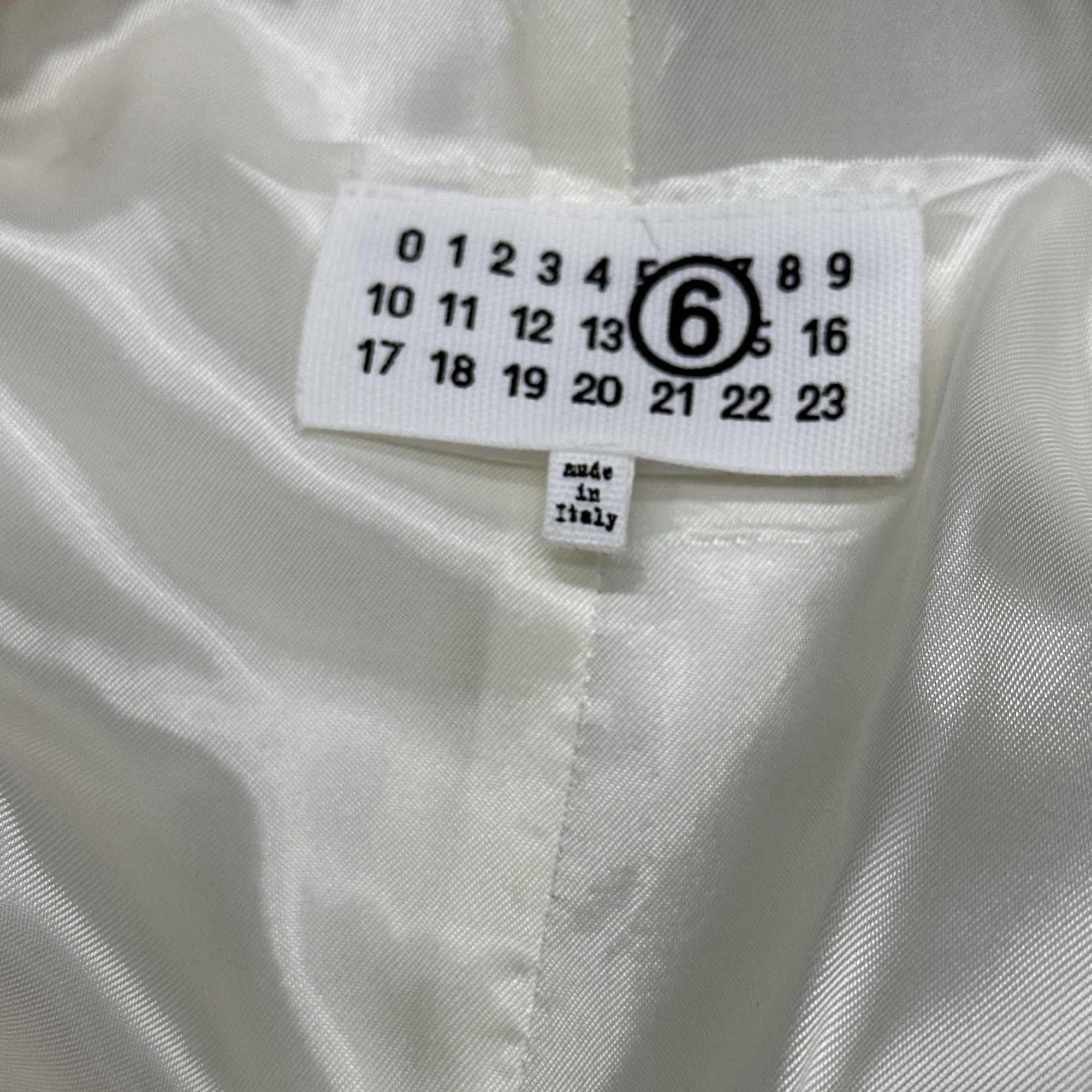 MM6 MM6 Maison Margiela Striped Double Breasted Blazer Size 36 Size XS / US 0-2 / IT 36-38 - 6 Thumbnail