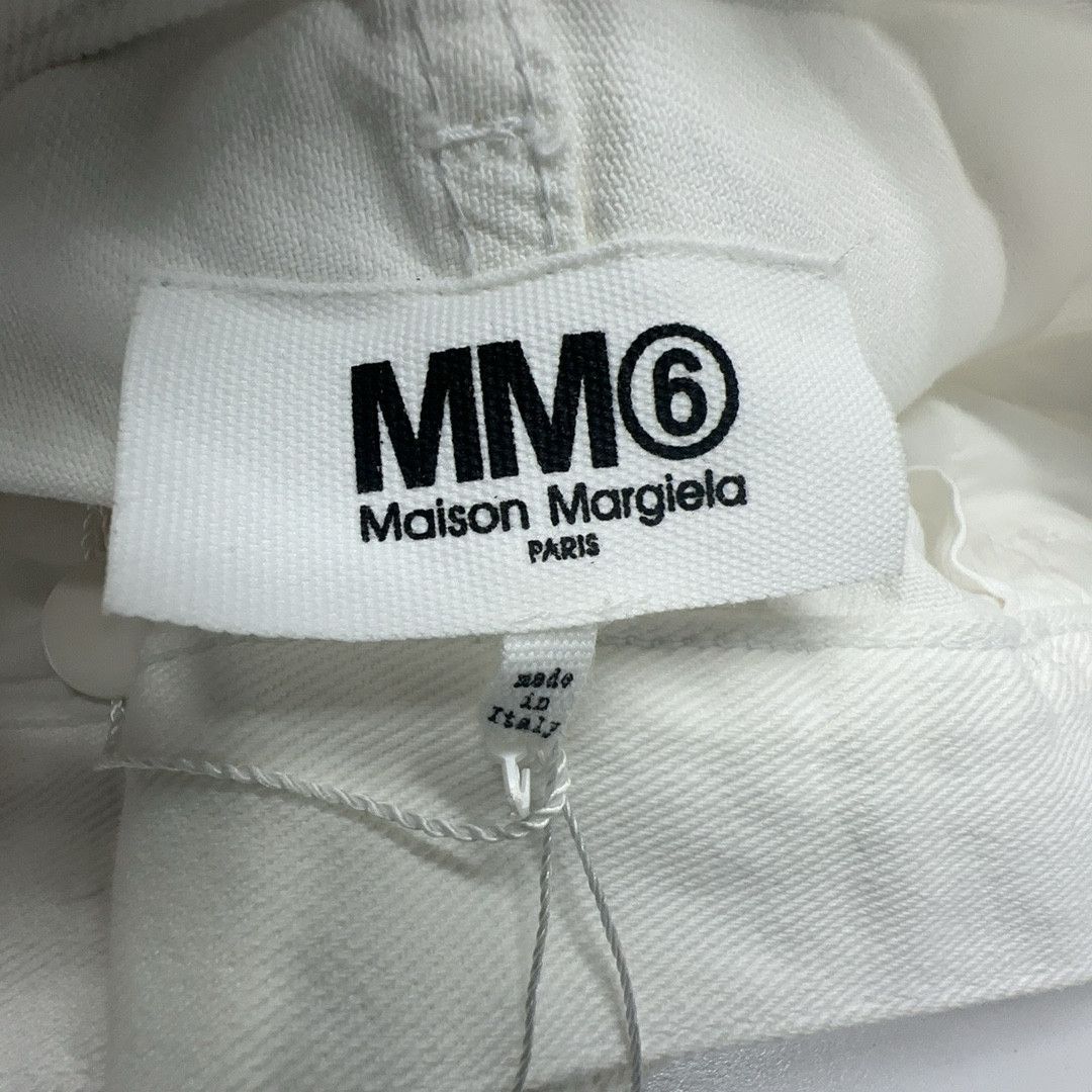 MM6 MM6 Maison Margiela White Jeans Size 44 Size 30" / US 8 / IT 44 - 3 Thumbnail