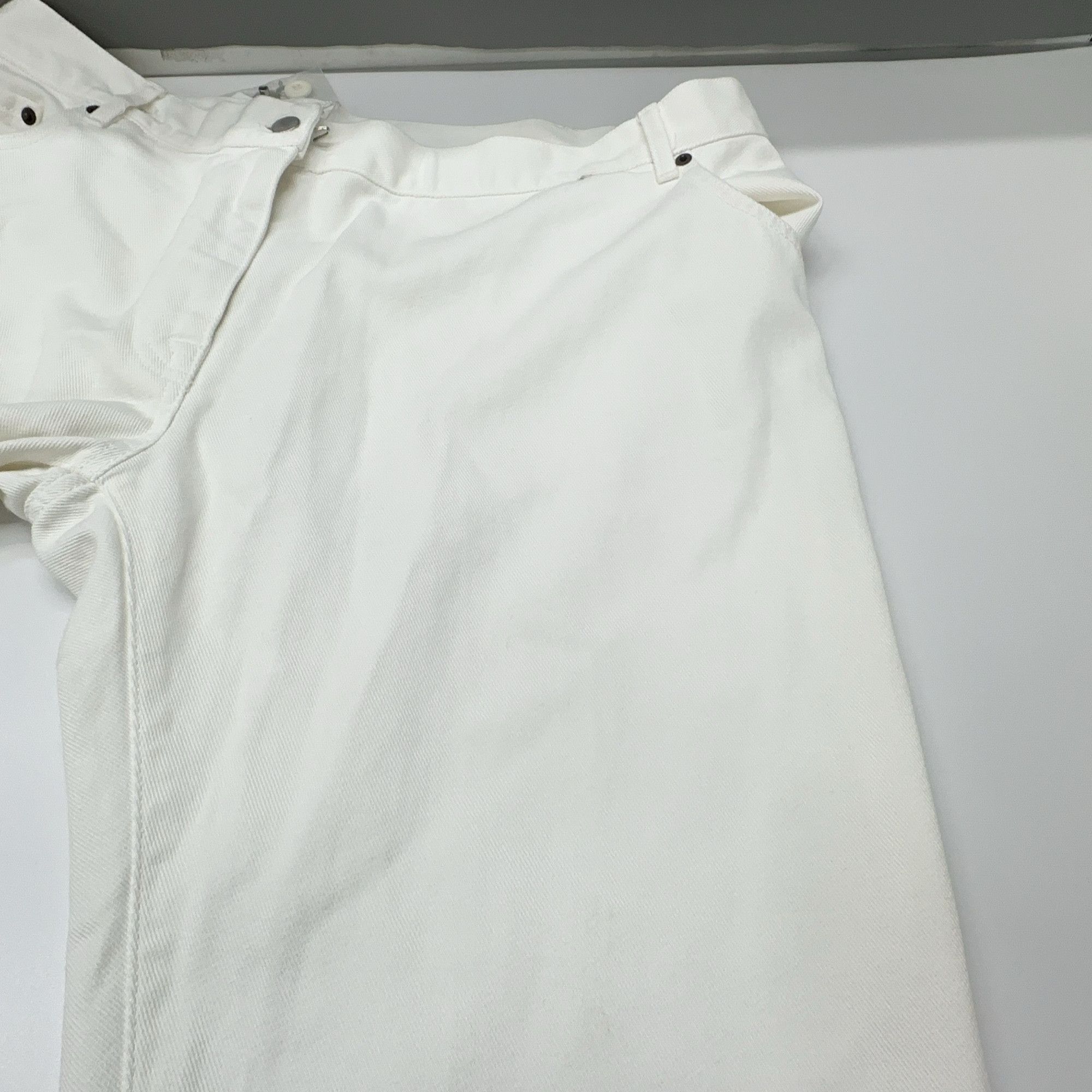 MM6 MM6 Maison Margiela White Jeans Size 44 Size 30" / US 8 / IT 44 - 8 Thumbnail