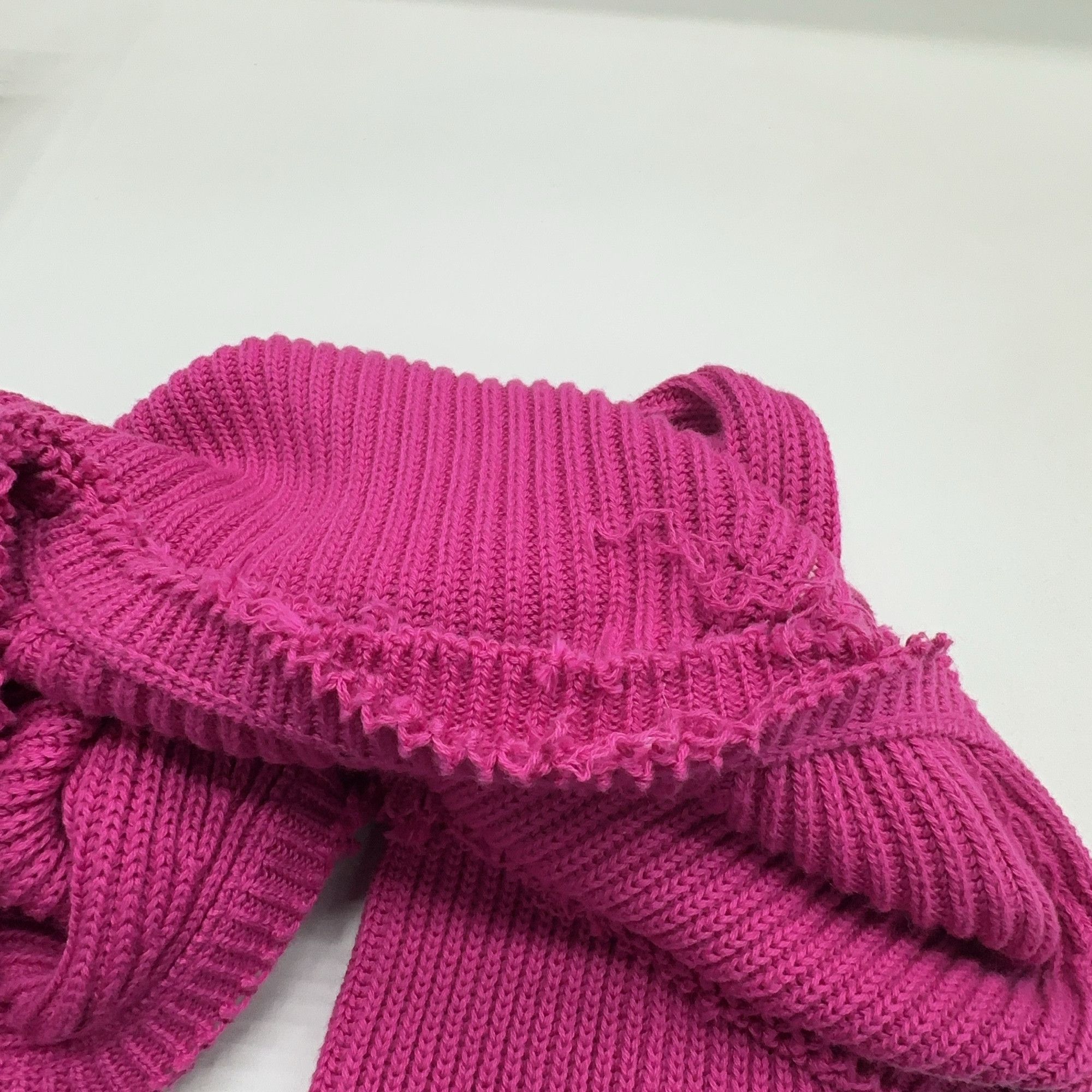 MM6 MM6 Maison Margiela Rib Knit Shrug Pink Size M Size M / US 6-8 / IT 42-44 - 8 Thumbnail
