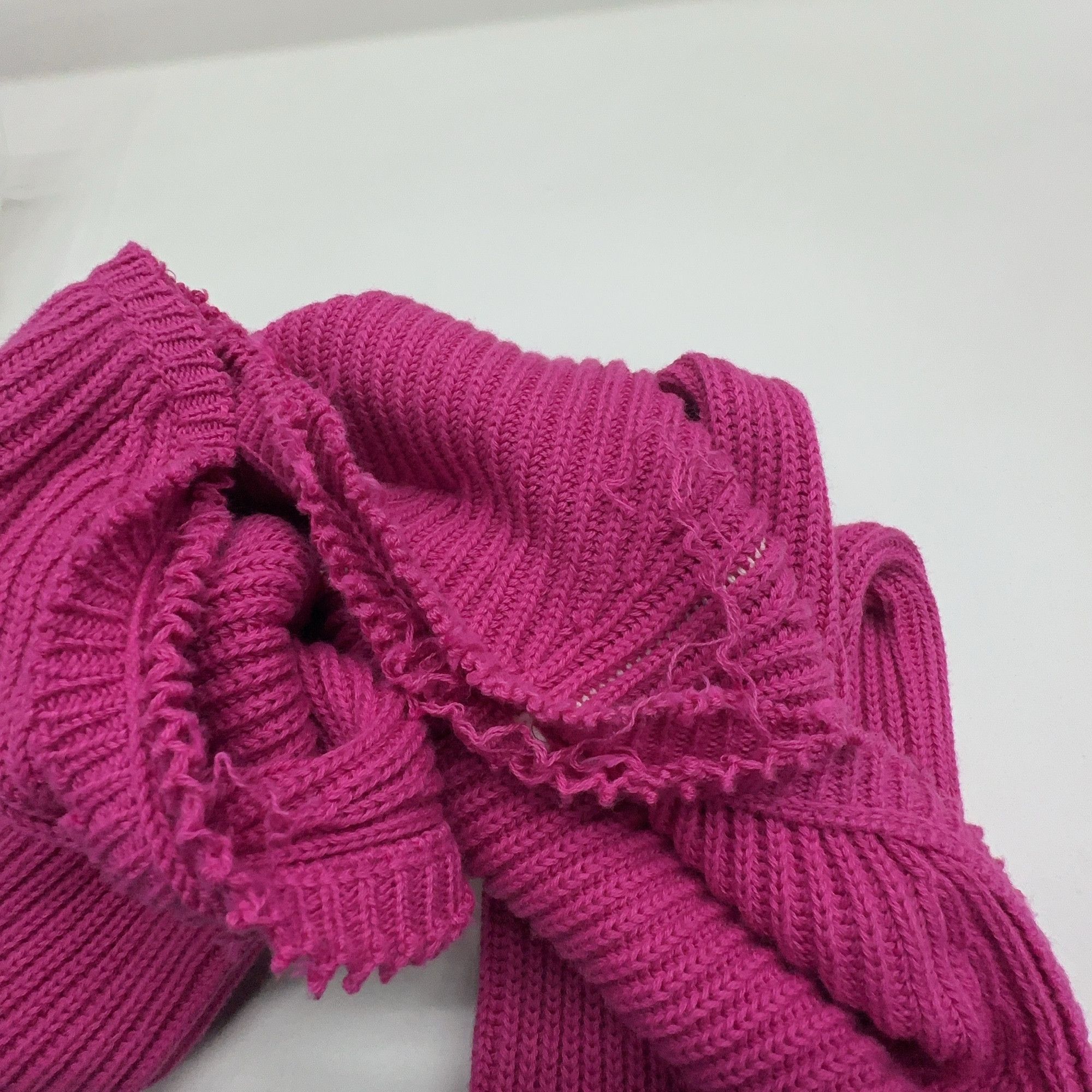 MM6 MM6 Maison Margiela Rib Knit Shrug Pink Size M Size M / US 6-8 / IT 42-44 - 7 Thumbnail