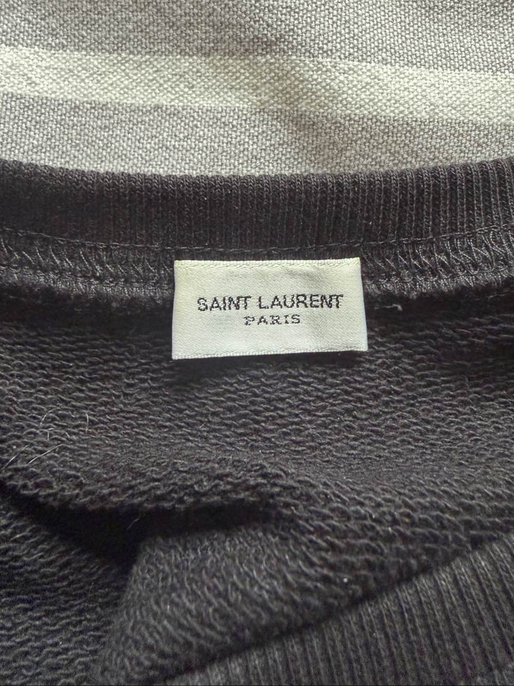 MM6 Saint Laurent Mesh Detail Sweatshirt Size L Size L / US 10 / IT 46 - 3 Thumbnail
