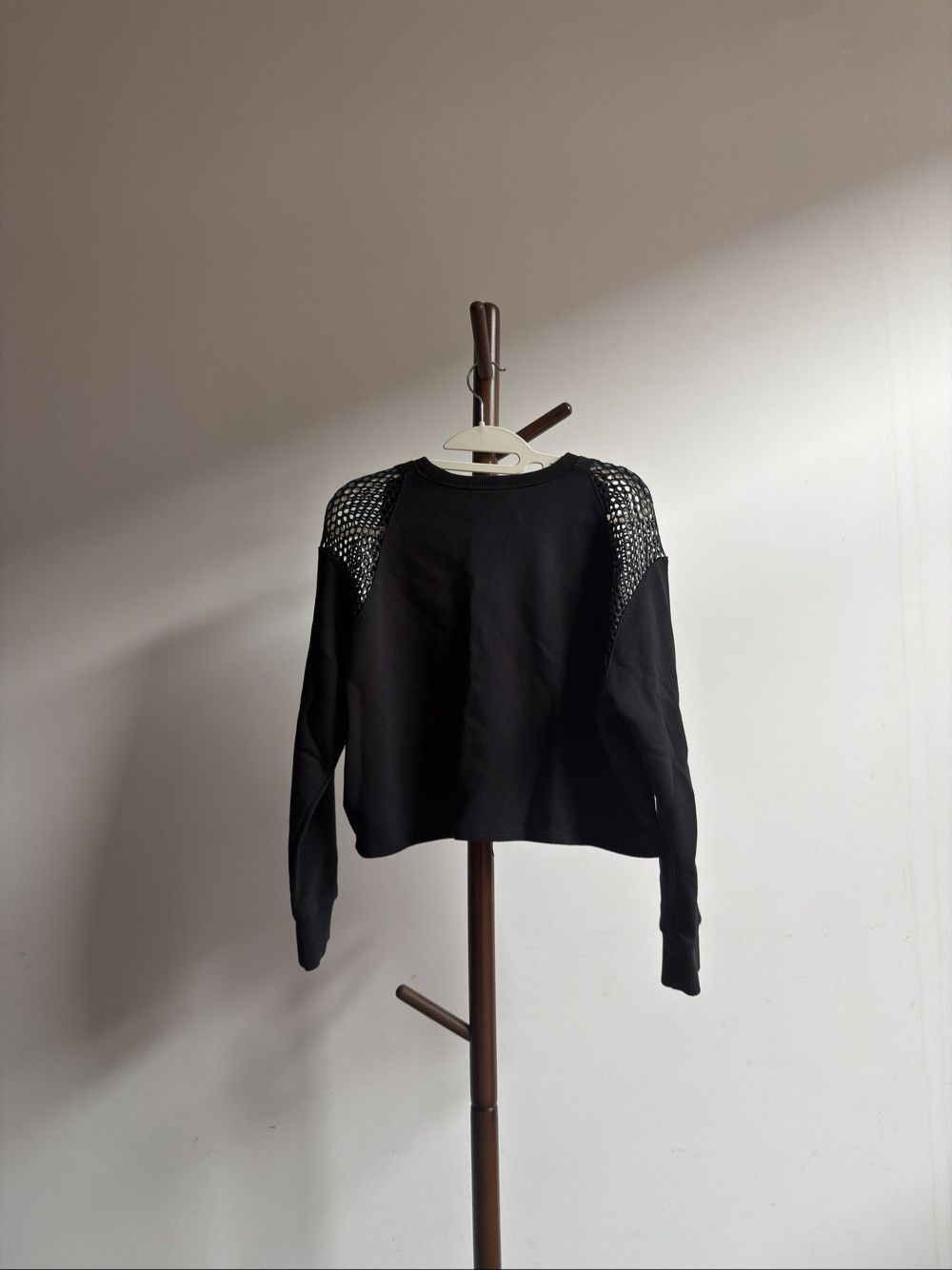 MM6 Saint Laurent Mesh Detail Sweatshirt Size L Size L / US 10 / IT 46 - 2 Thumbnail