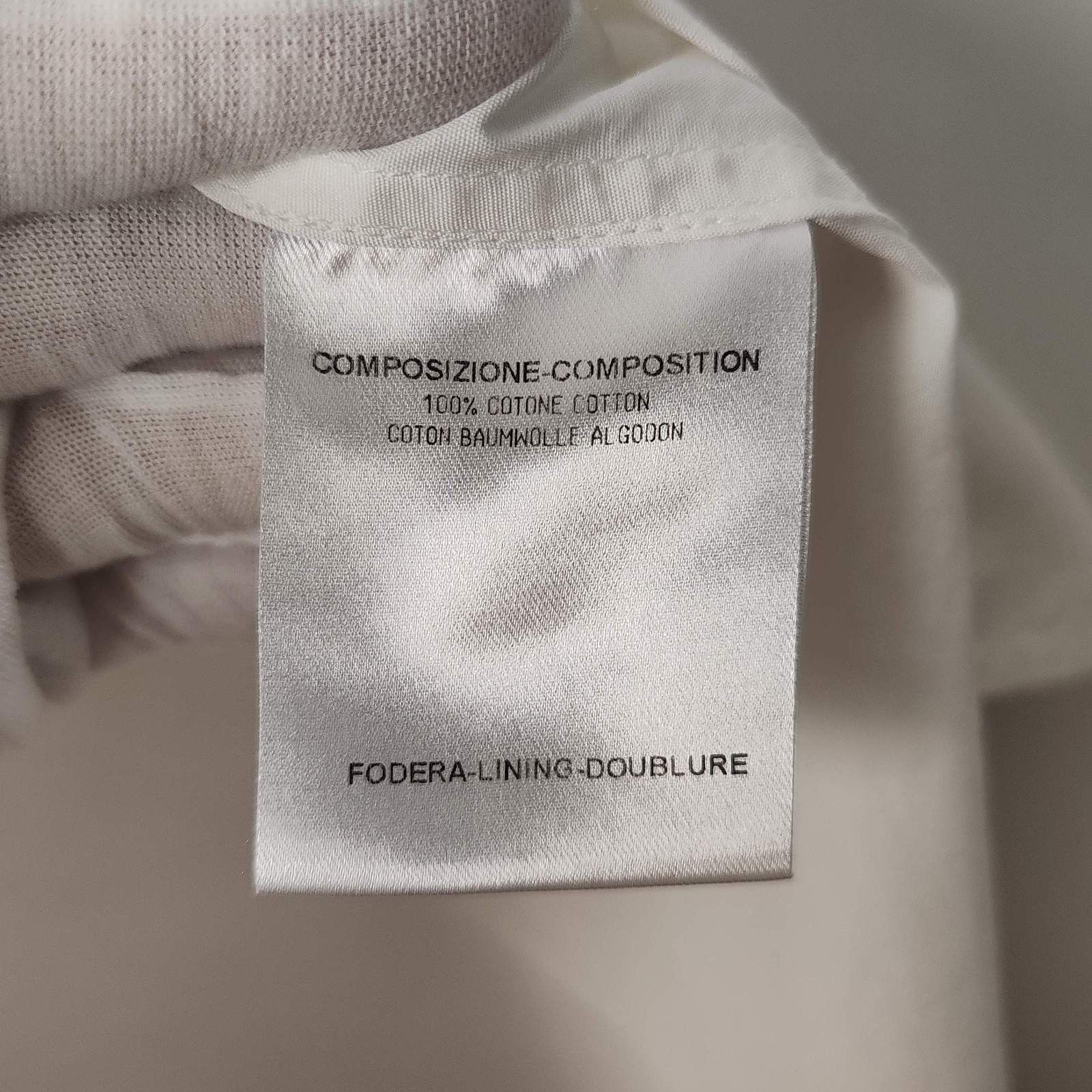 MM6 Saint Laurent White Gold Button Shirt Size S Size US S / EU 44-46 / 1 - 4 Thumbnail