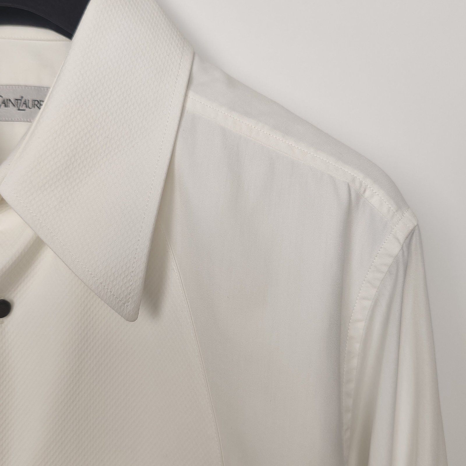 MM6 Saint Laurent White Gold Button Shirt Size S Size US S / EU 44-46 / 1 - 8 Thumbnail