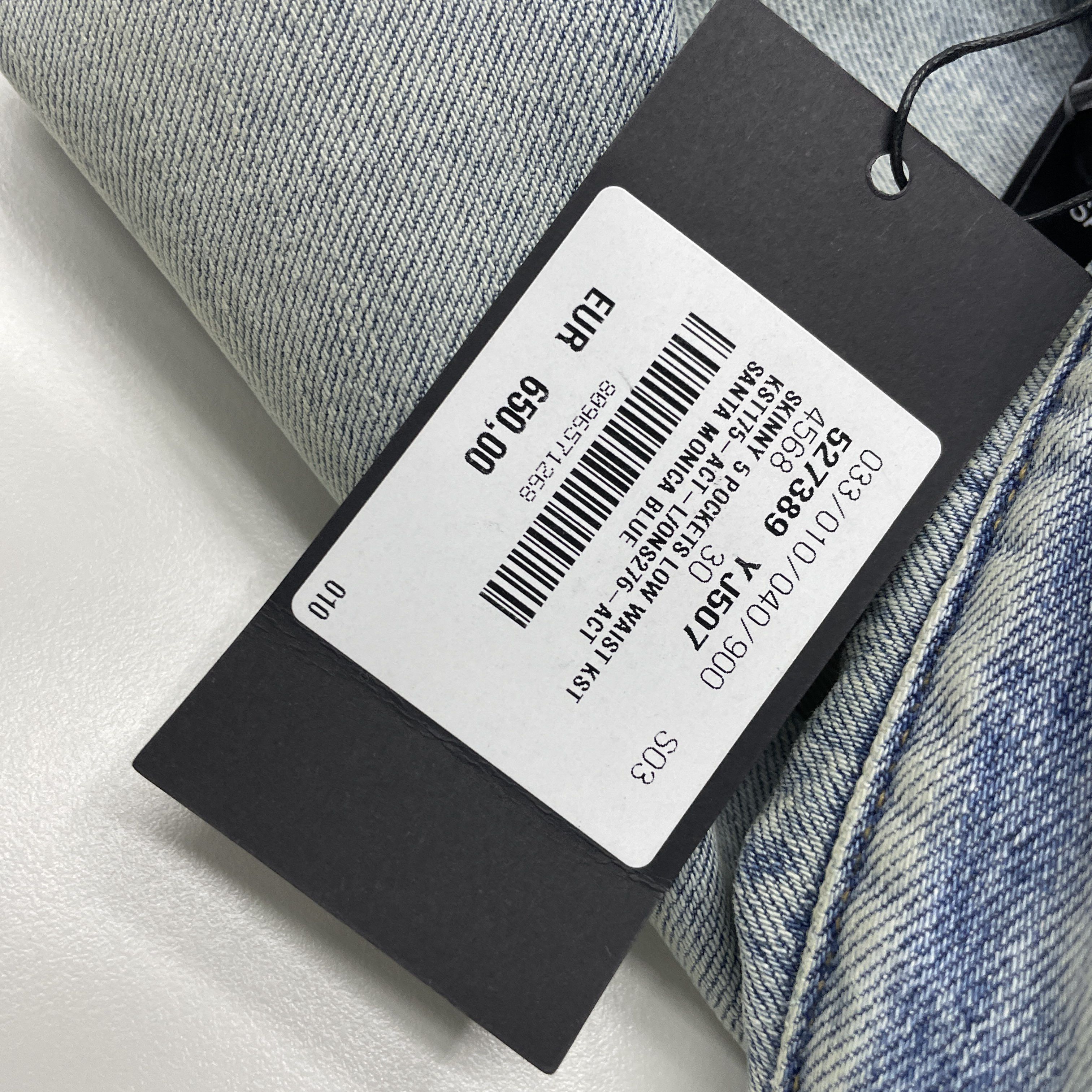 Saint Laurent Paris Saint Laurent D02 Denim Jeans Size 30 Size US 30 / EU 46 - 5 Thumbnail