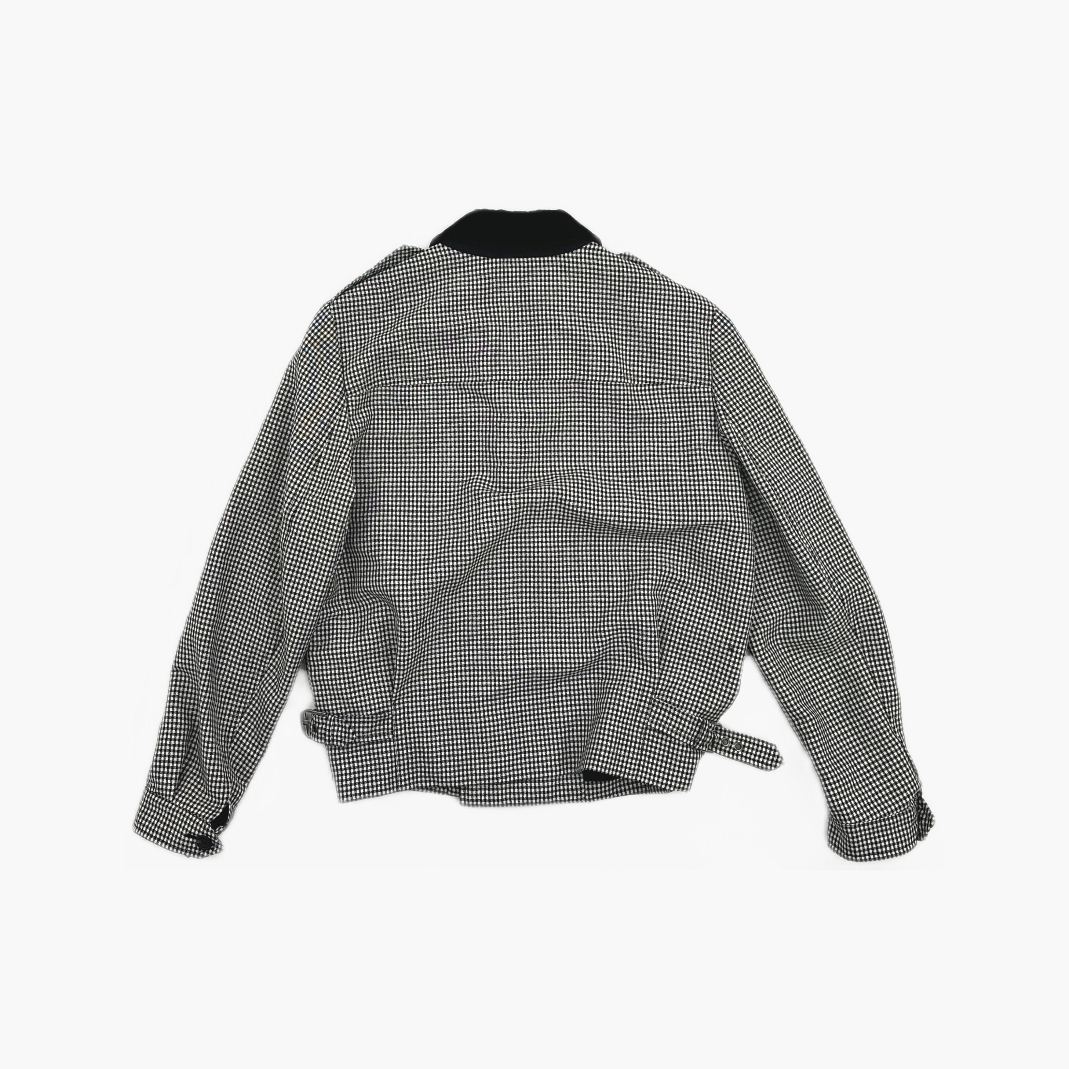Saint Laurent Paris Saint Laurent Check Double Breasted Jacket Size M Size US M / EU 48-50 / 2 - 2 Thumbnail