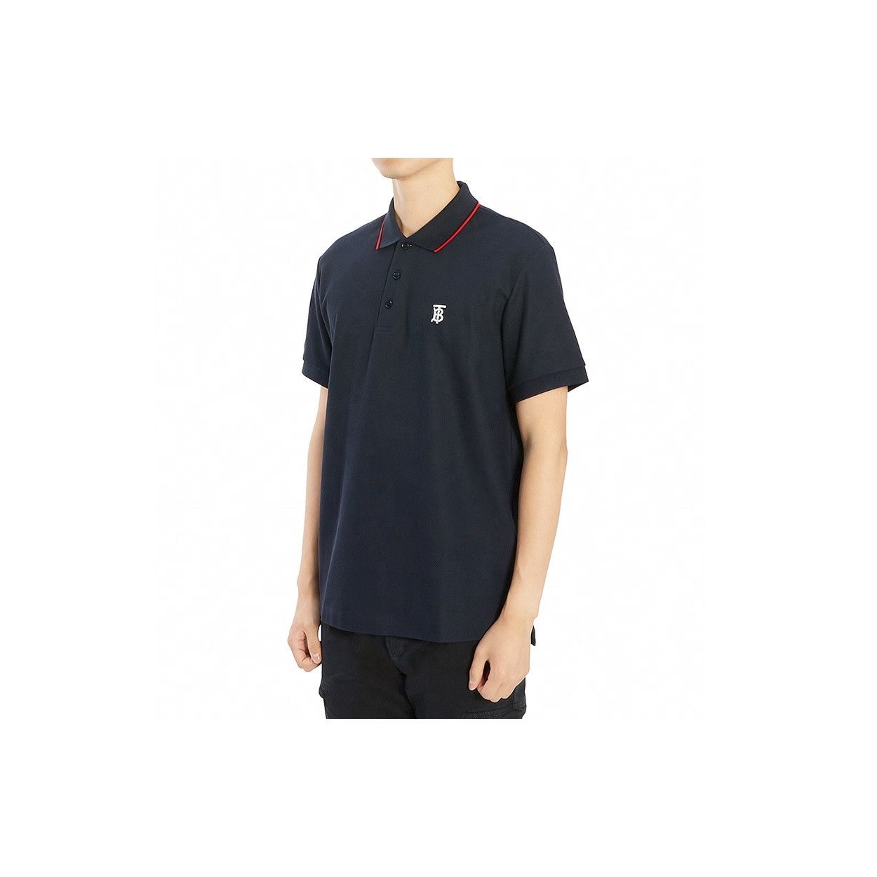 Burberry Burberry TB Monogram Polo Shirt Size M Size US M / EU 48-50 / 2 - 9 Thumbnail
