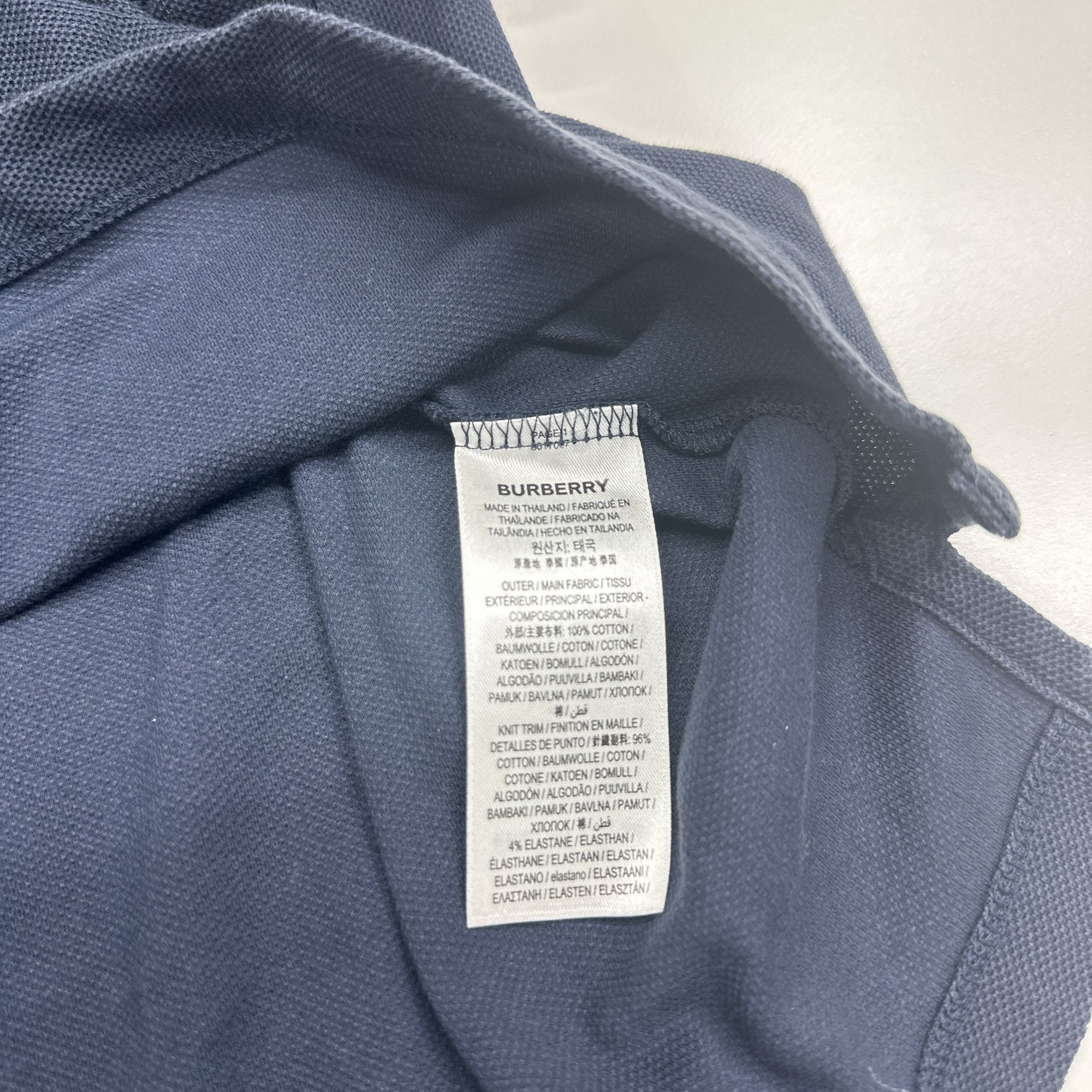 Burberry Burberry TB Monogram Polo Shirt Size M Size US M / EU 48-50 / 2 - 4 Thumbnail