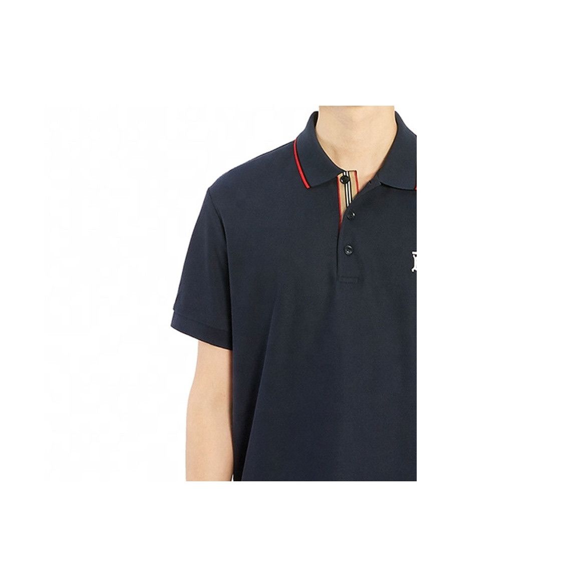 Burberry Burberry TB Monogram Polo Shirt Size M Size US M / EU 48-50 / 2 - 11 Thumbnail