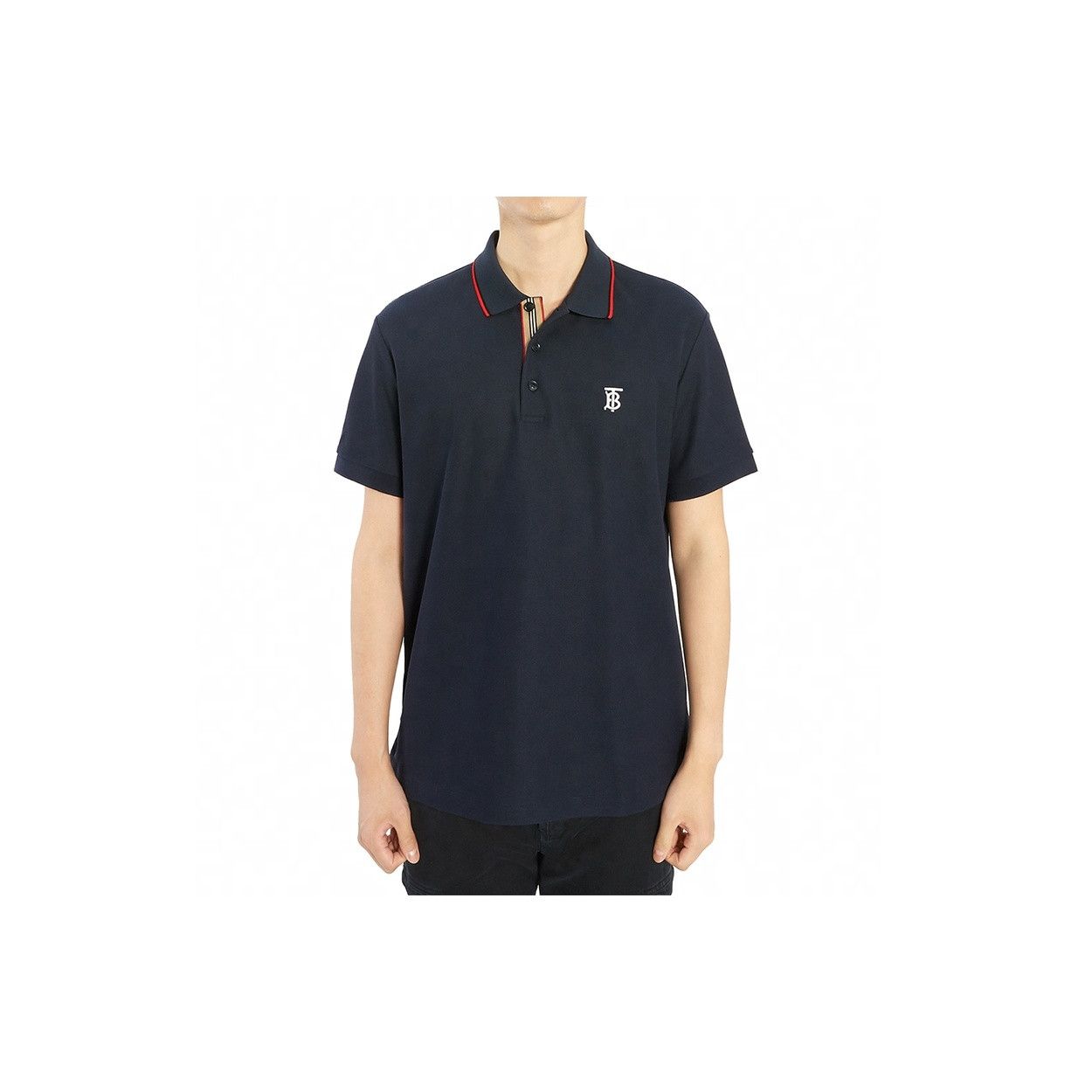 Burberry Burberry TB Monogram Polo Shirt Size M Size US M / EU 48-50 / 2 - 10 Thumbnail