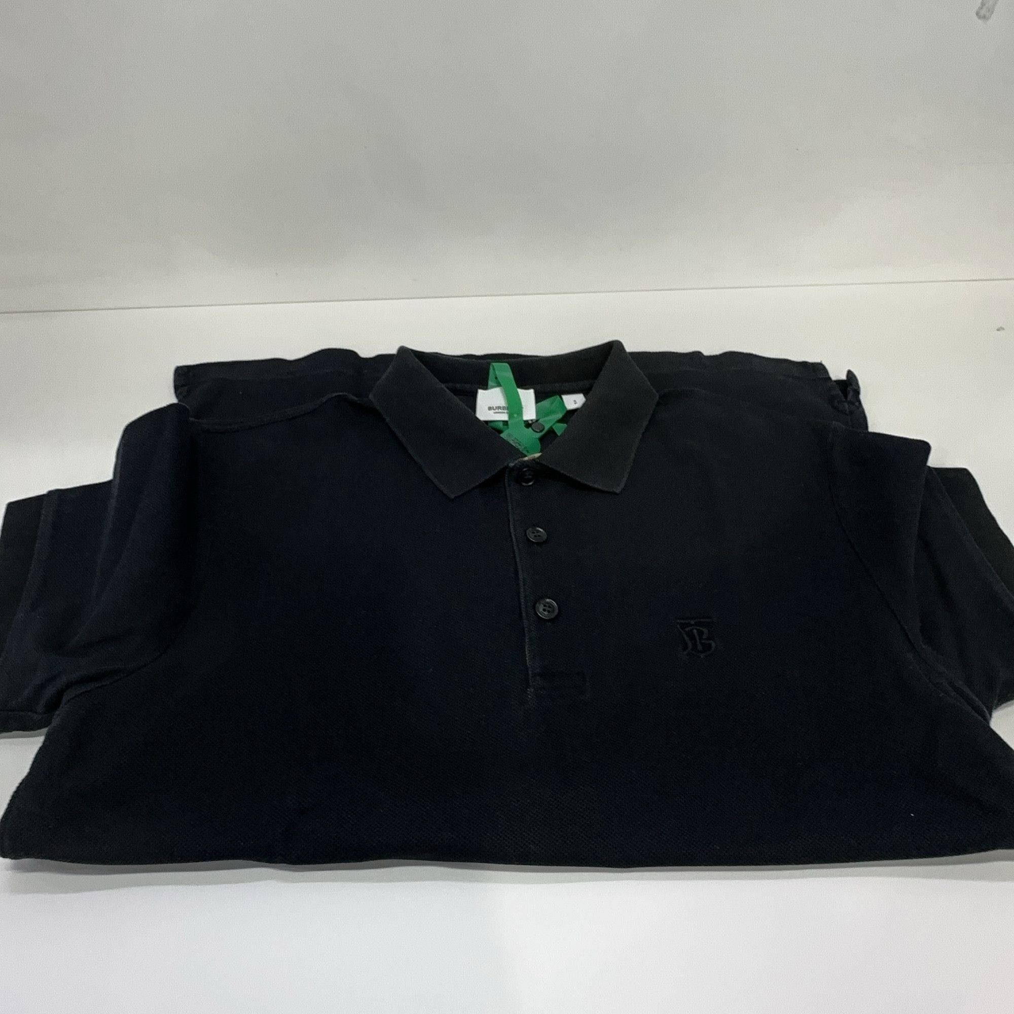 Burberry Burberry Black Polo Shirt Size S Size US S / EU 44-46 / 1 - 6 Thumbnail