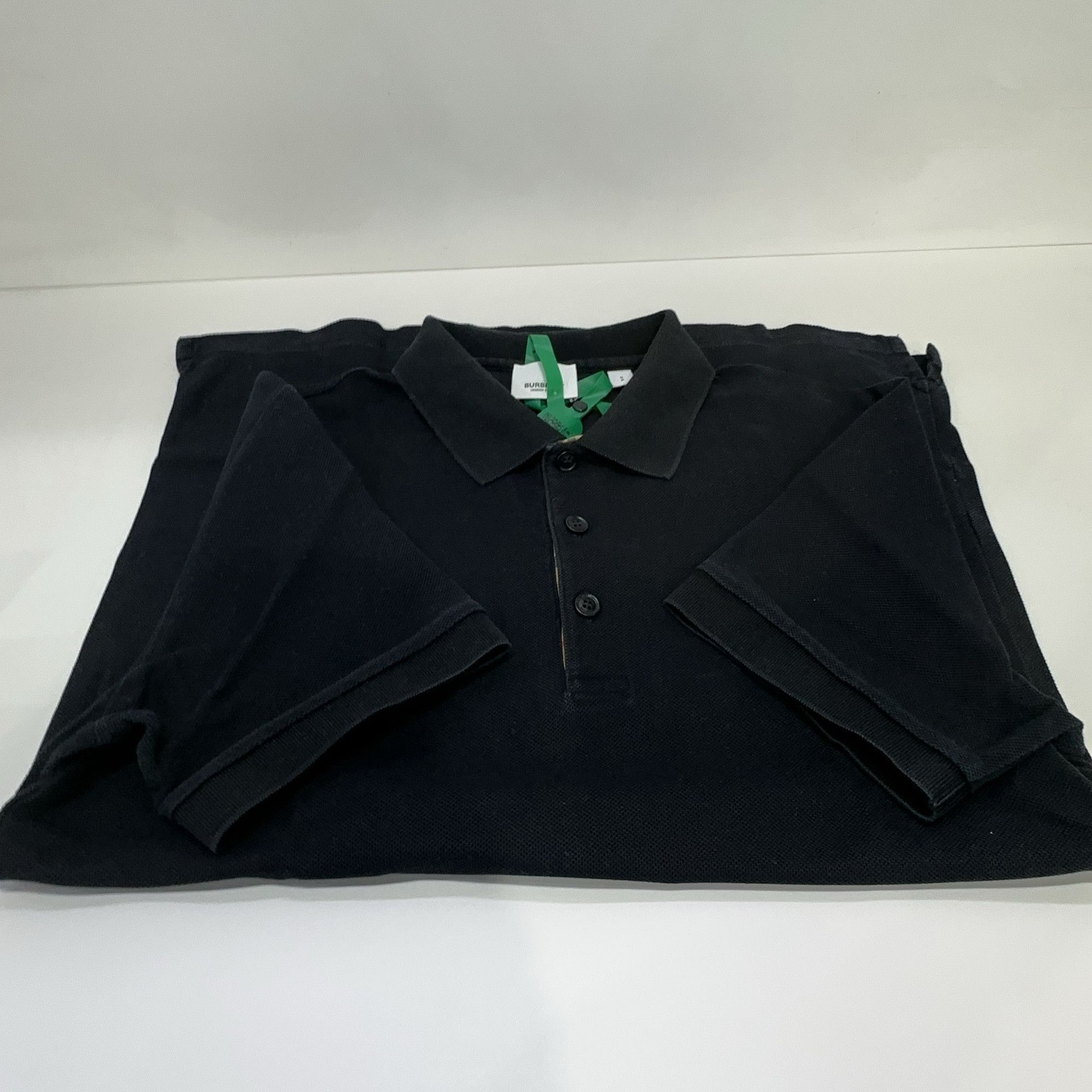 Burberry Burberry Black Polo Shirt Size S Size US S / EU 44-46 / 1 - 7 Thumbnail