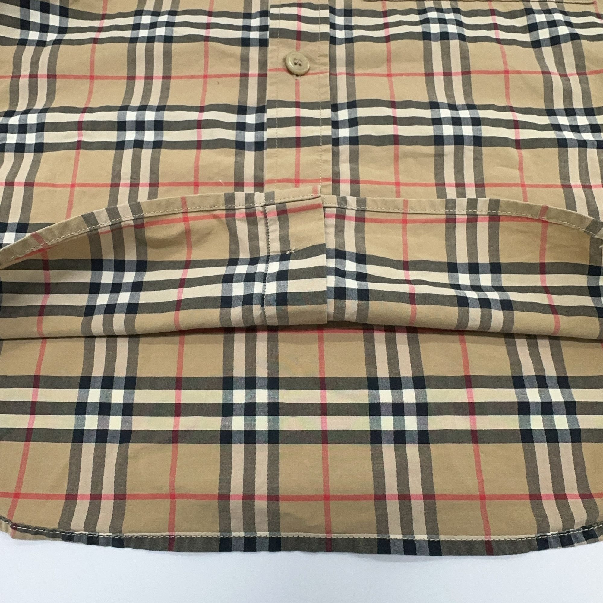 Burberry Burberry Classic Check Button Up Shirt Size XS Size US XS / EU 42 / 0 - 8 Thumbnail