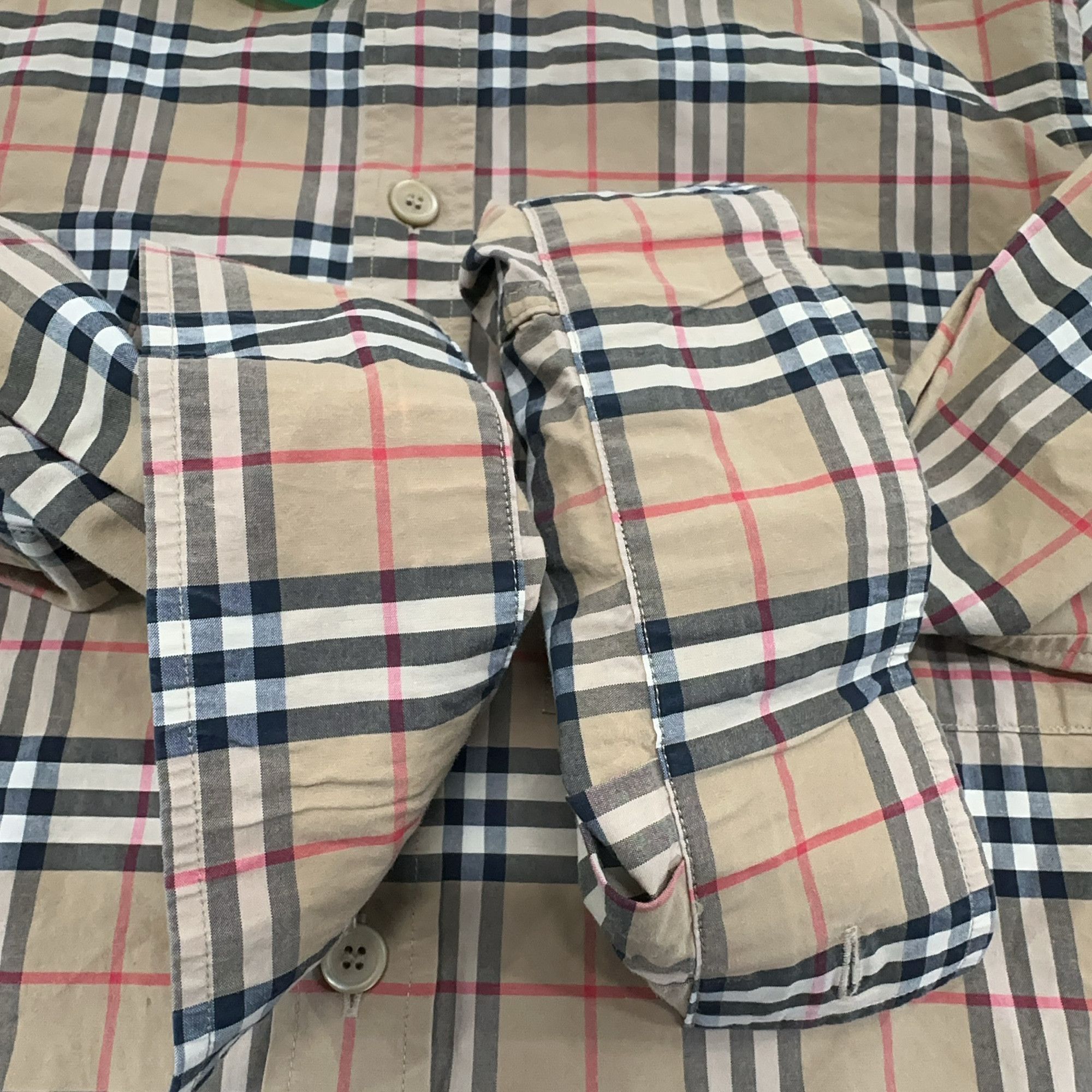Burberry Burberry Classic Check Button Up Shirt Size XS Size US XS / EU 42 / 0 - 13 Thumbnail