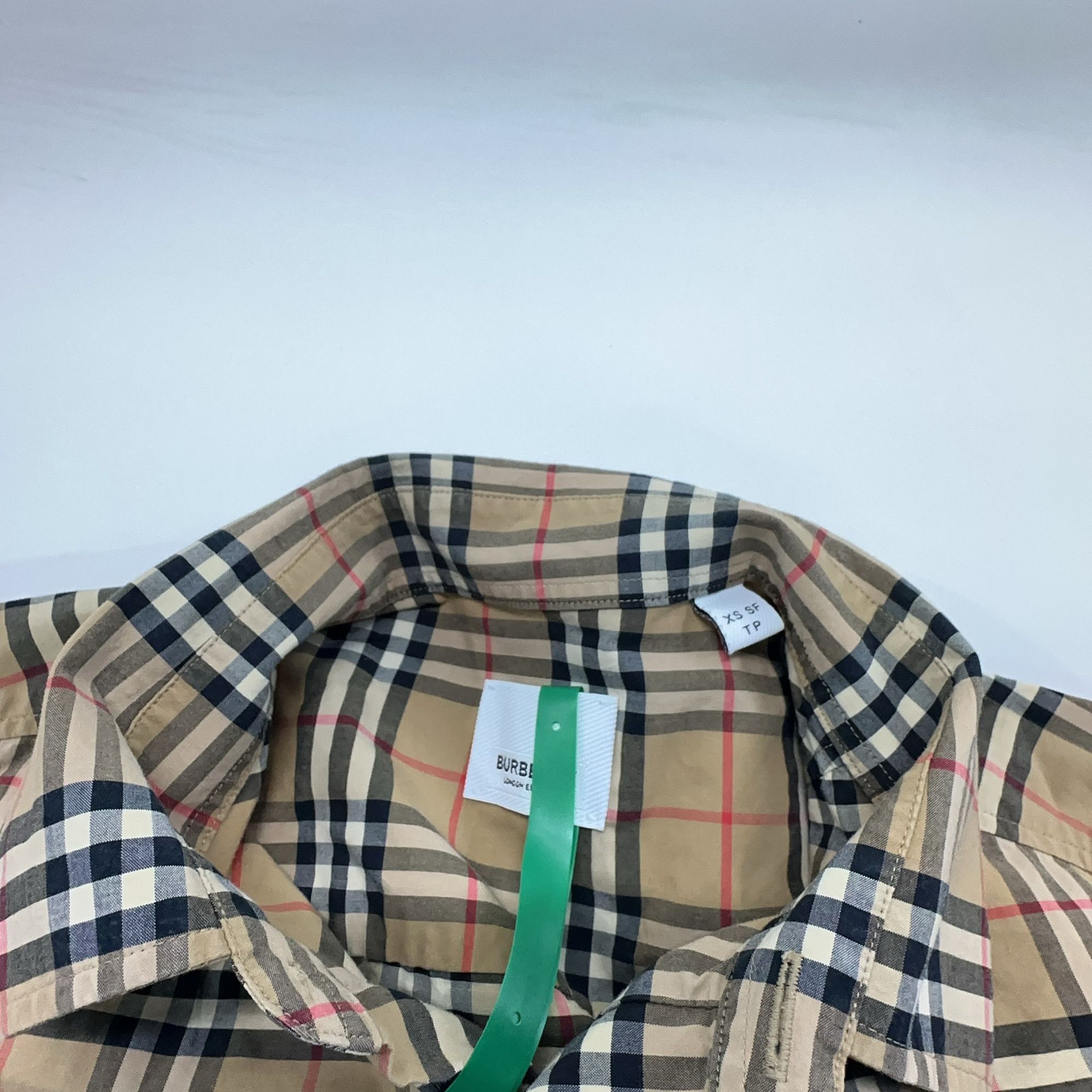 Burberry Burberry Classic Check Button Up Shirt Size XS Size US XS / EU 42 / 0 - 5 Thumbnail