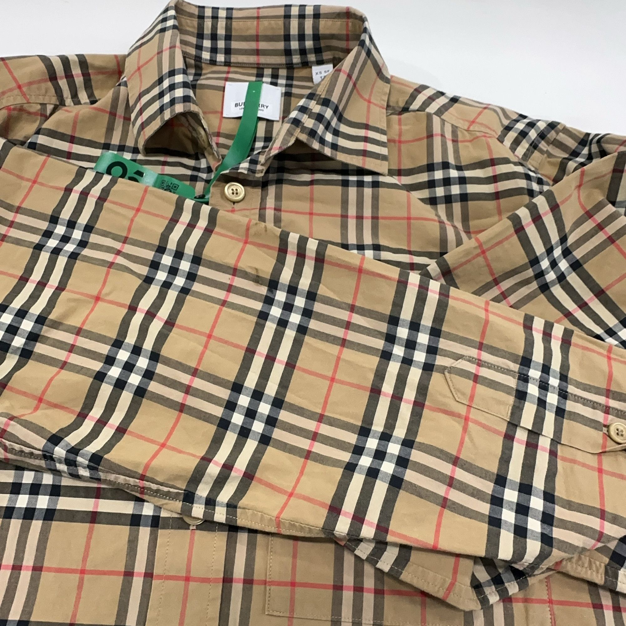 Burberry Burberry Classic Check Button Up Shirt Size XS Size US XS / EU 42 / 0 - 11 Thumbnail