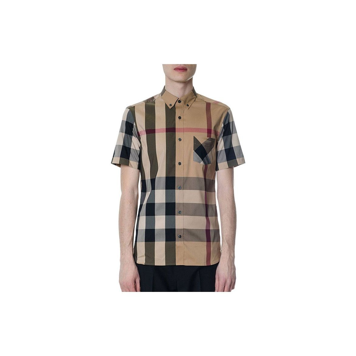 Burberry Burberry Check Short Sleeve Shirt Size S Size US S / EU 44-46 / 1 - 8 Thumbnail