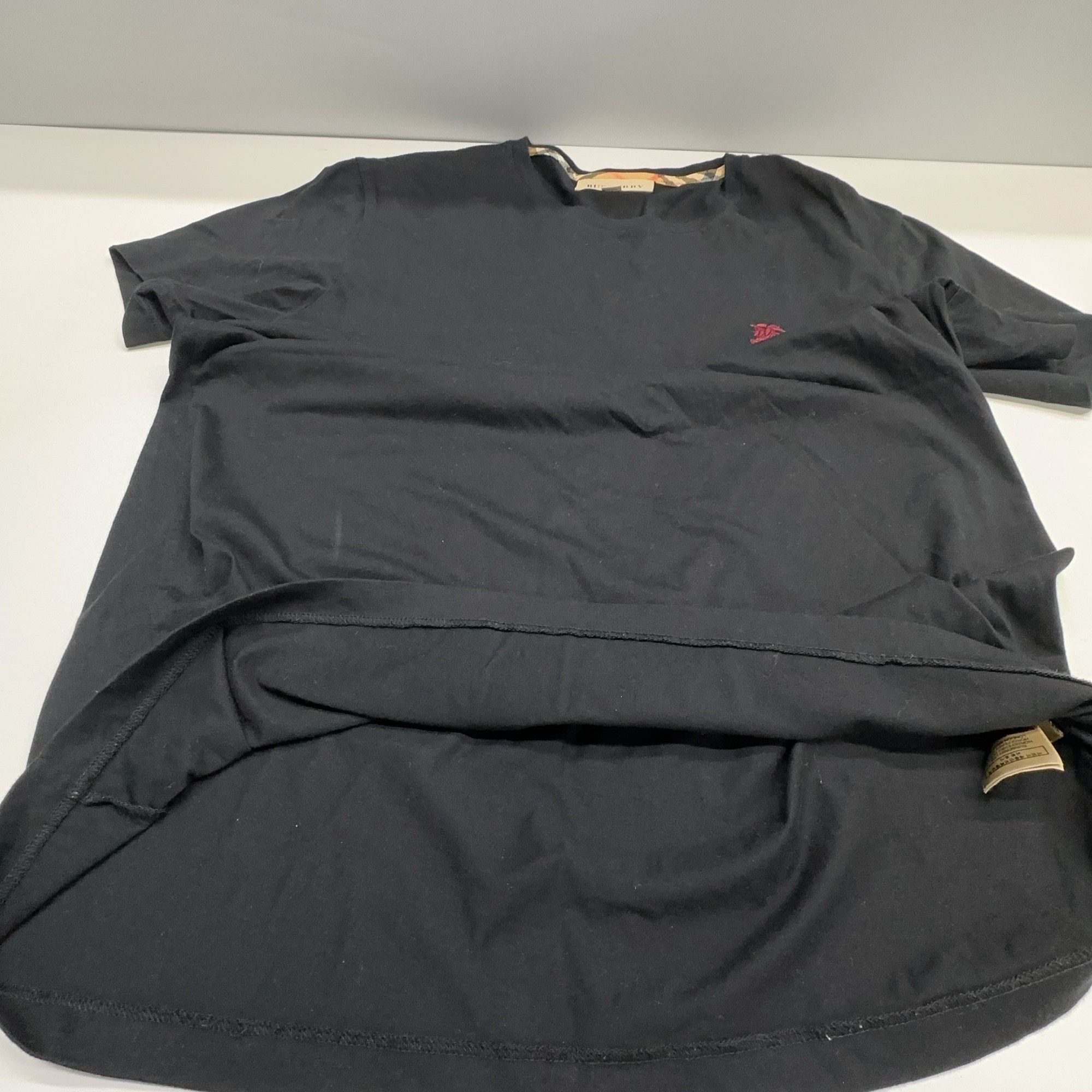 Burberry Burberry Logo Embroidered T-Shirt Size L Size US L / EU 52-54 / 3 - 6 Thumbnail